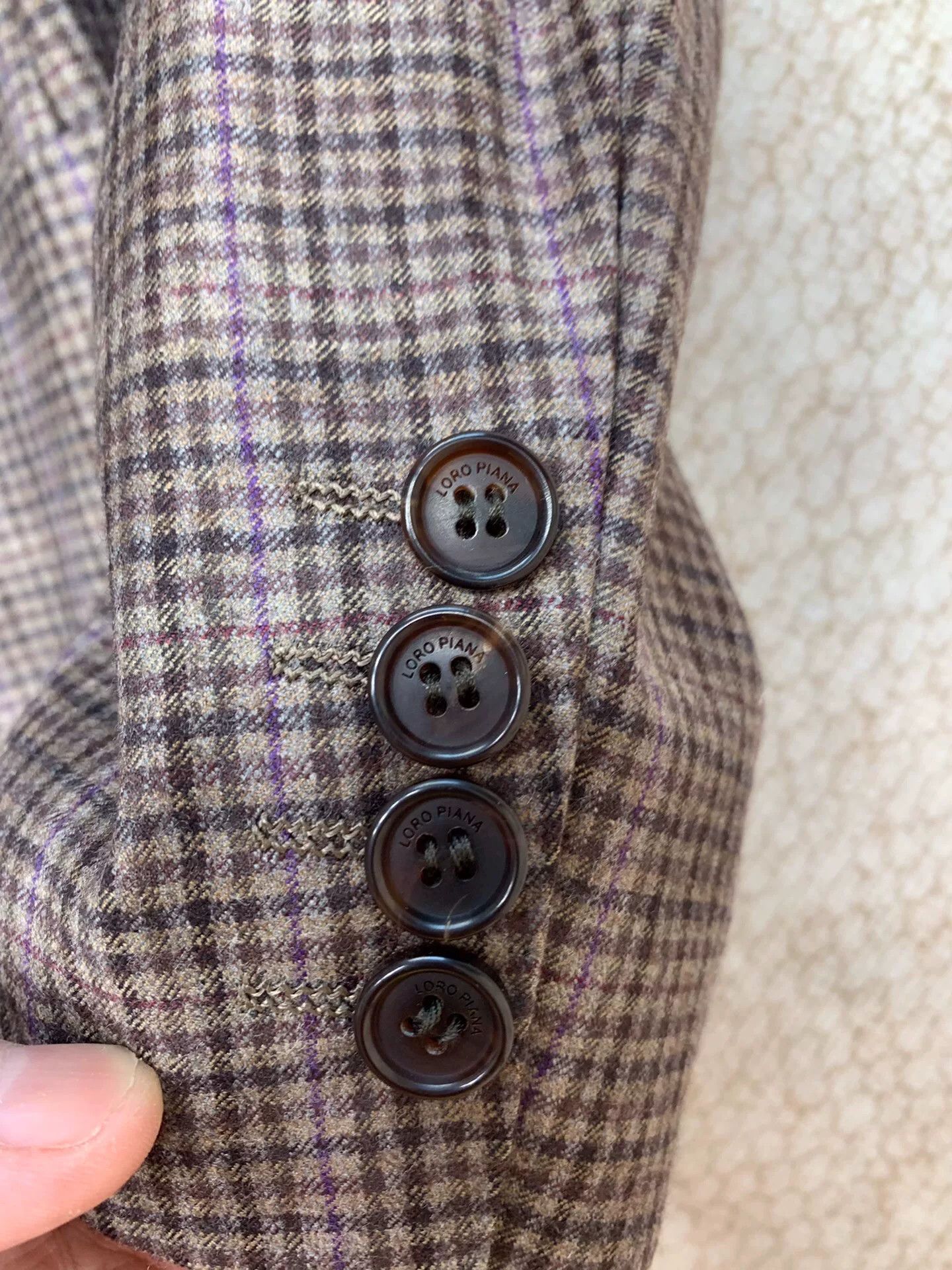 Loro Piana Loro Piana Brown Wool Gentleman Blazer Size US M / EU 48-50 / 2 - 2 Thumbnail