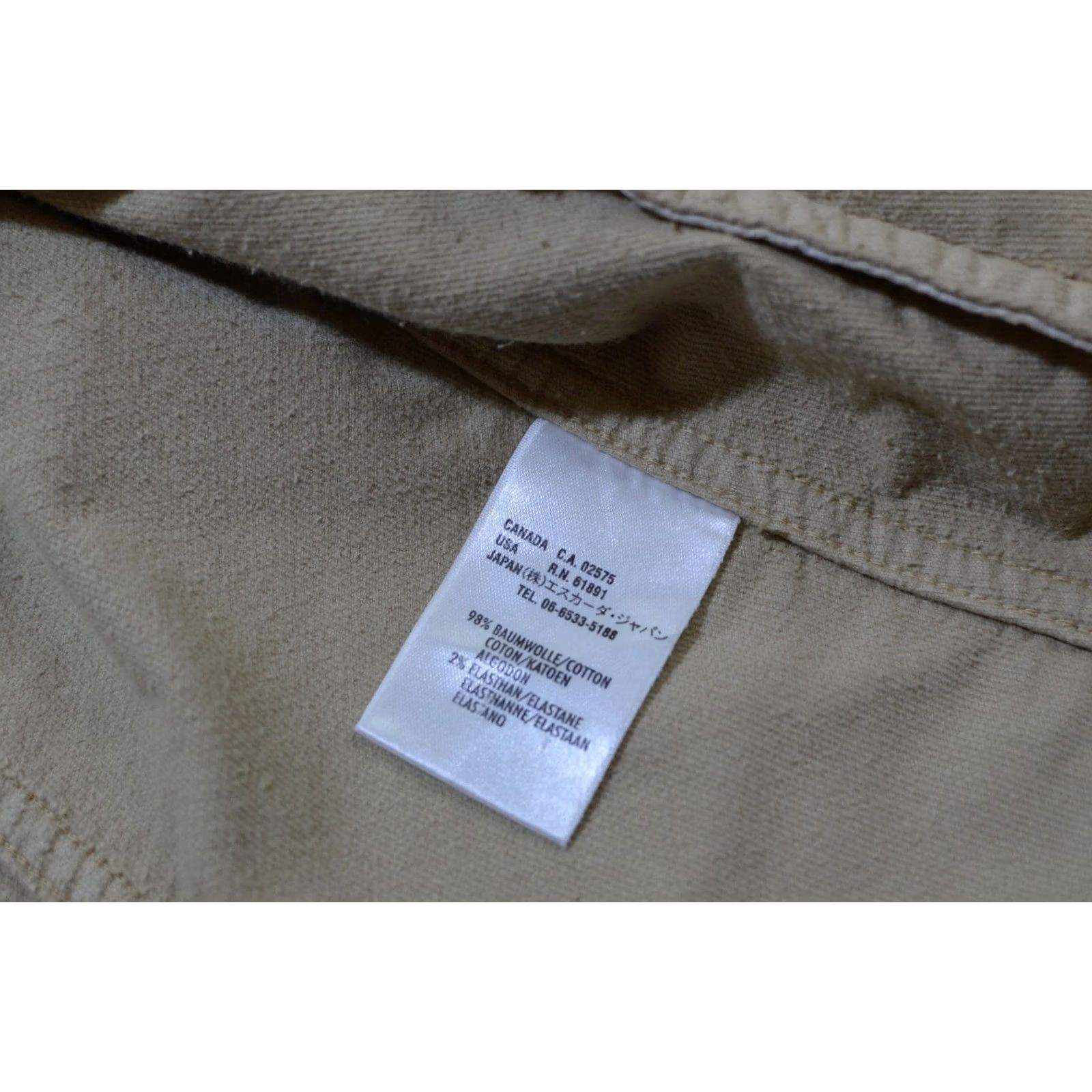 Escada ESCADA Sport Soft Cotton Denim Jacket Wmns Made in Italy Size 34 Beige Denim Jacket Womens 34 Ready to Wear Sports vibe Size XXS / US 00 / IT 34 - 6 Thumbnail