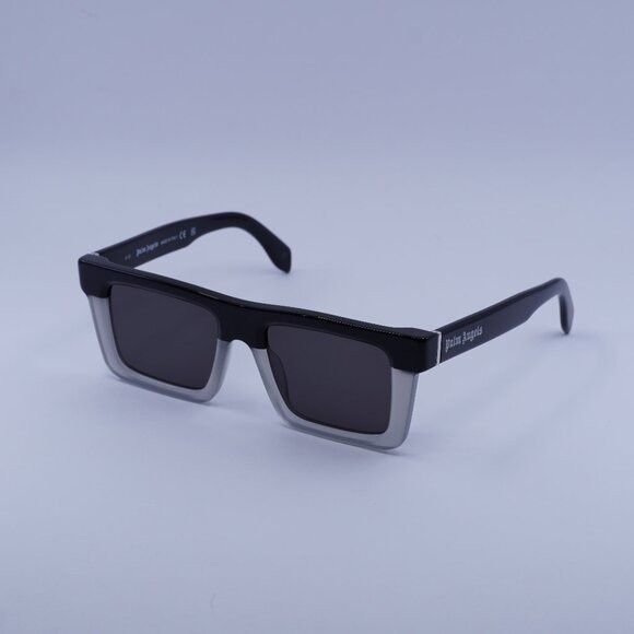 Palm Angels Palm Angels PERI109 NAPA 0907 Sunglasses Black/Grey Square Size ONE SIZE - 1 Thumbnail