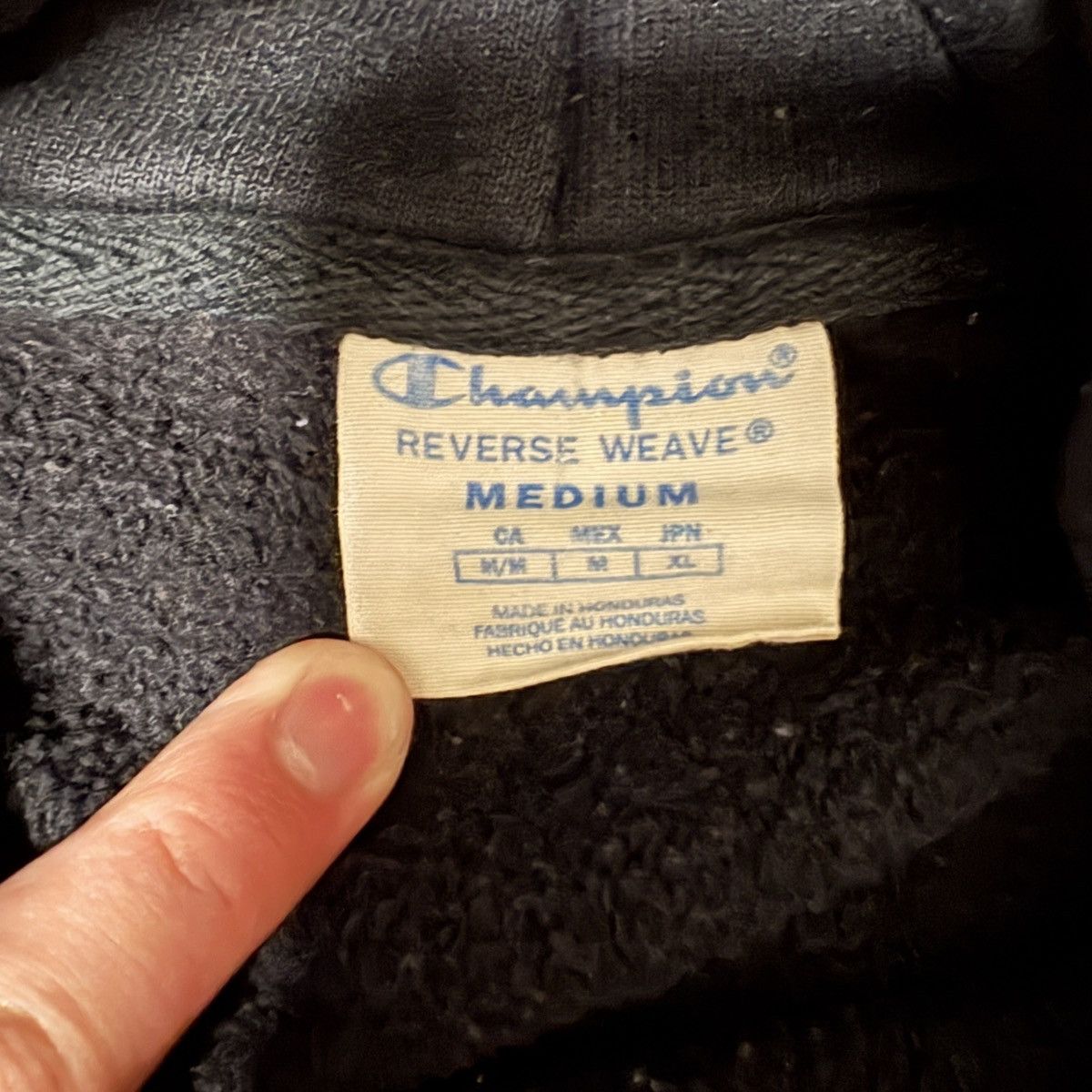 Champion Black Champion Reverse Weave Hoodie Size US M / EU 48-50 / 2 - 2 Thumbnail