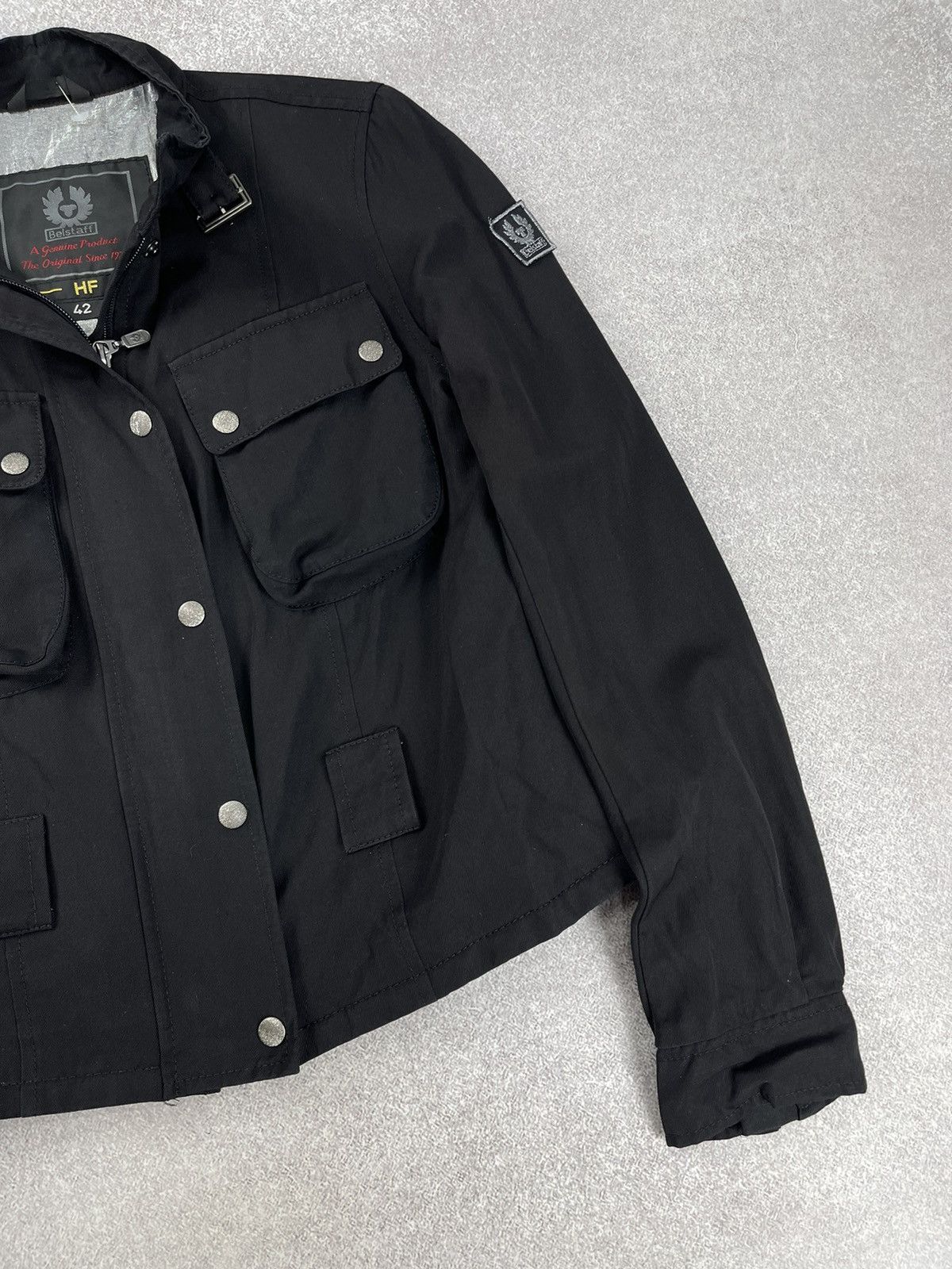 Belstaff Women’s Belstaff Nylon Biker Jacket Size 42 Size M / US 6-8 / IT 42-44 - 2 Thumbnail