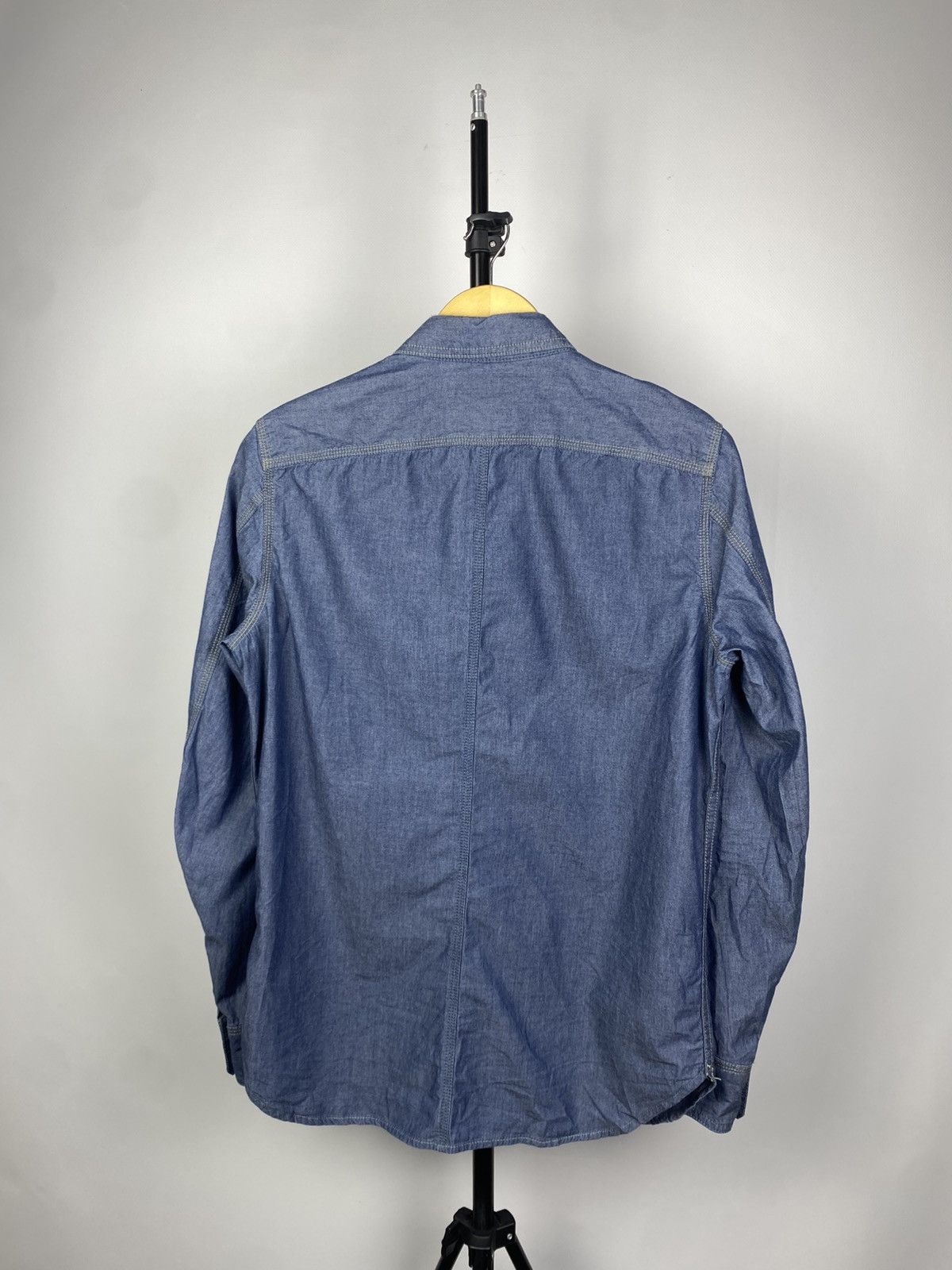 Diesel × Vintage Vintage 00s Diesel Long Sleeve Shirt Logo Avant Garde Size US M / EU 48-50 / 2 - 6 Thumbnail