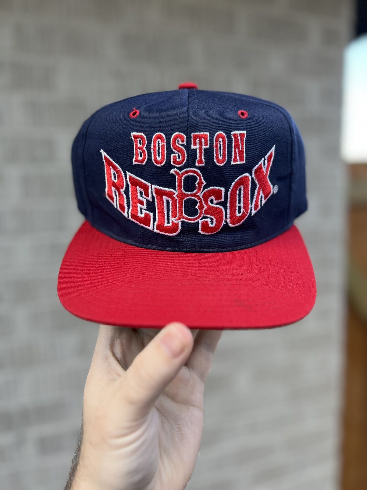 Sports Specialties Vintage 90’s Boston Red Sox MLB SnapBack Hat Size ONE SIZE - 1 Thumbnail