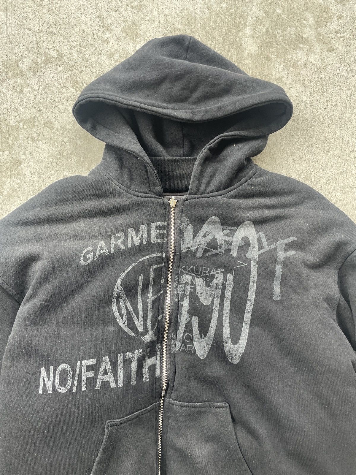 No Faith Studios No Faith Studio Bomber Back Pocket Zip Jacket