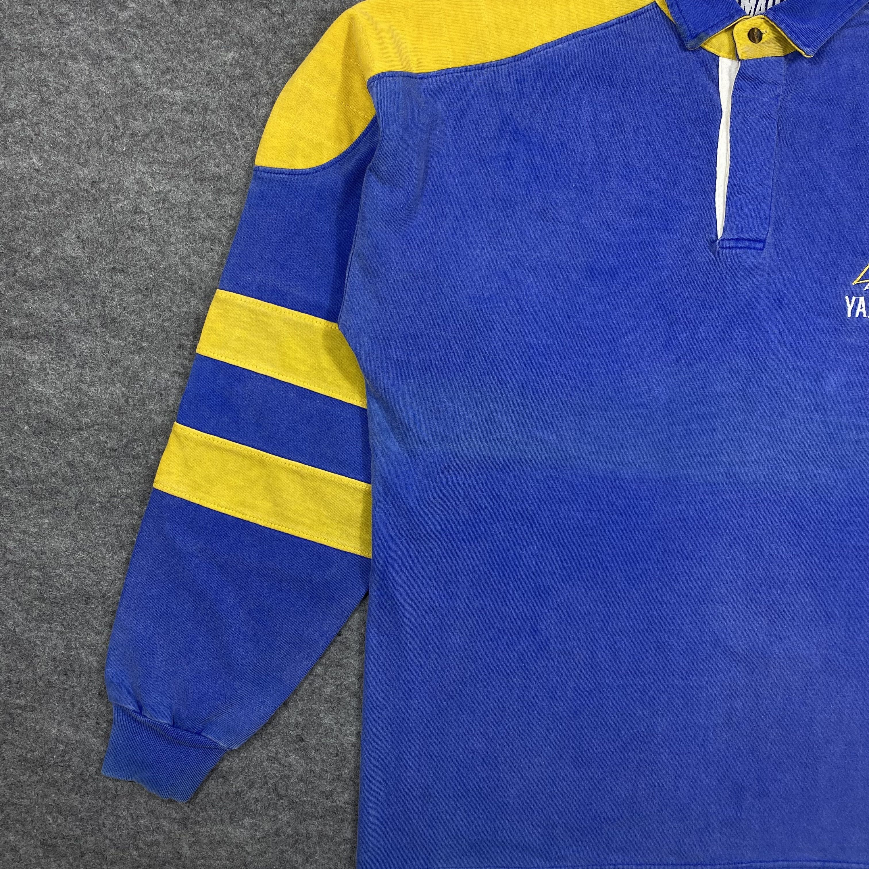 Yamaha VINTAGE YAMAHA MARINE POLO SHIRT-J622 Size US XL / EU 56 / 4 - 3 Thumbnail