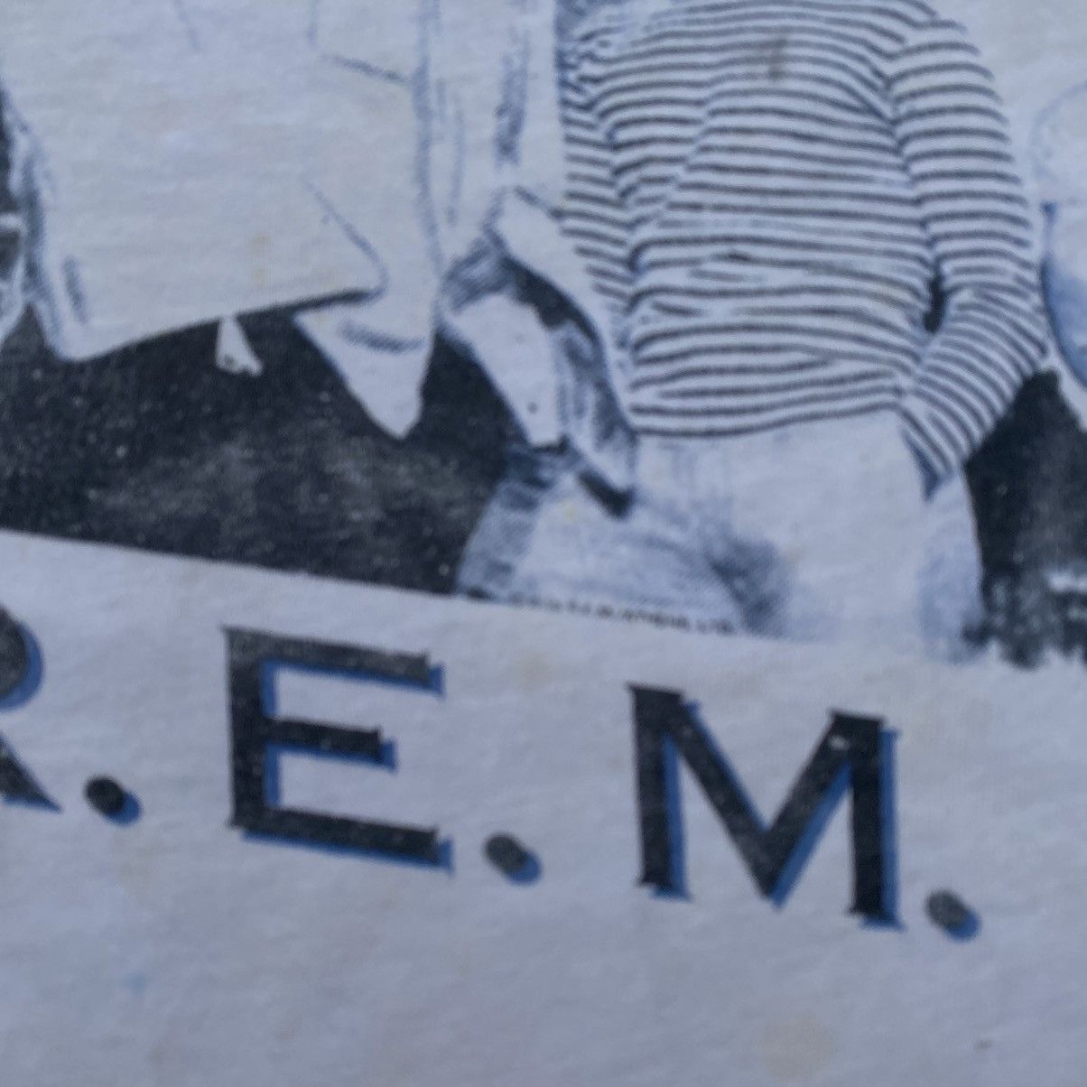 Band Tees 1980s distressed R.E.M album promo Size US M / EU 48-50 / 2 - 12 Thumbnail