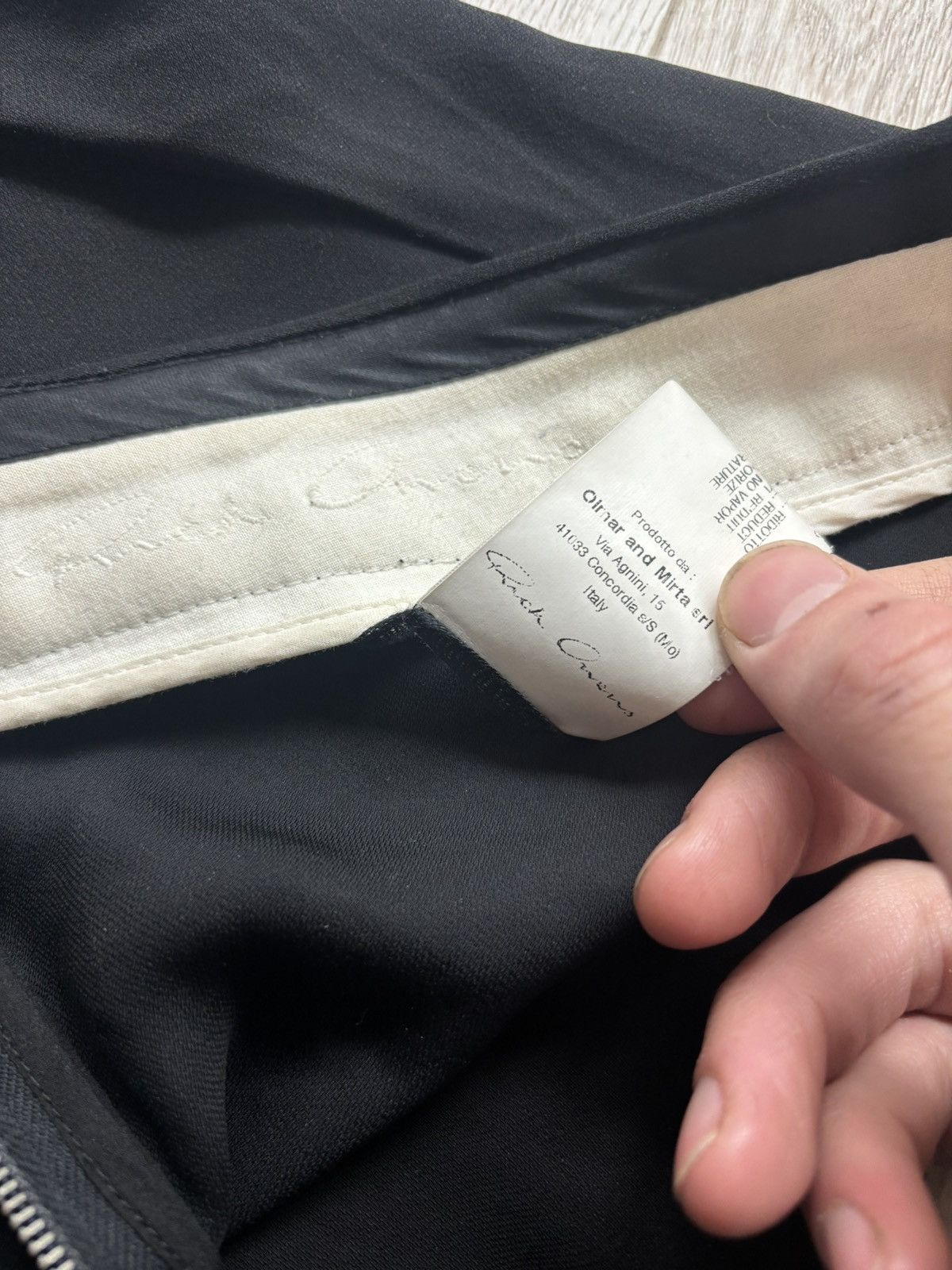 Rick Owens Rick Owens Mainline 2009 Black Viscose Flare Trousers IT 46 Size 32" / US 10 / IT 46 - 6 Thumbnail