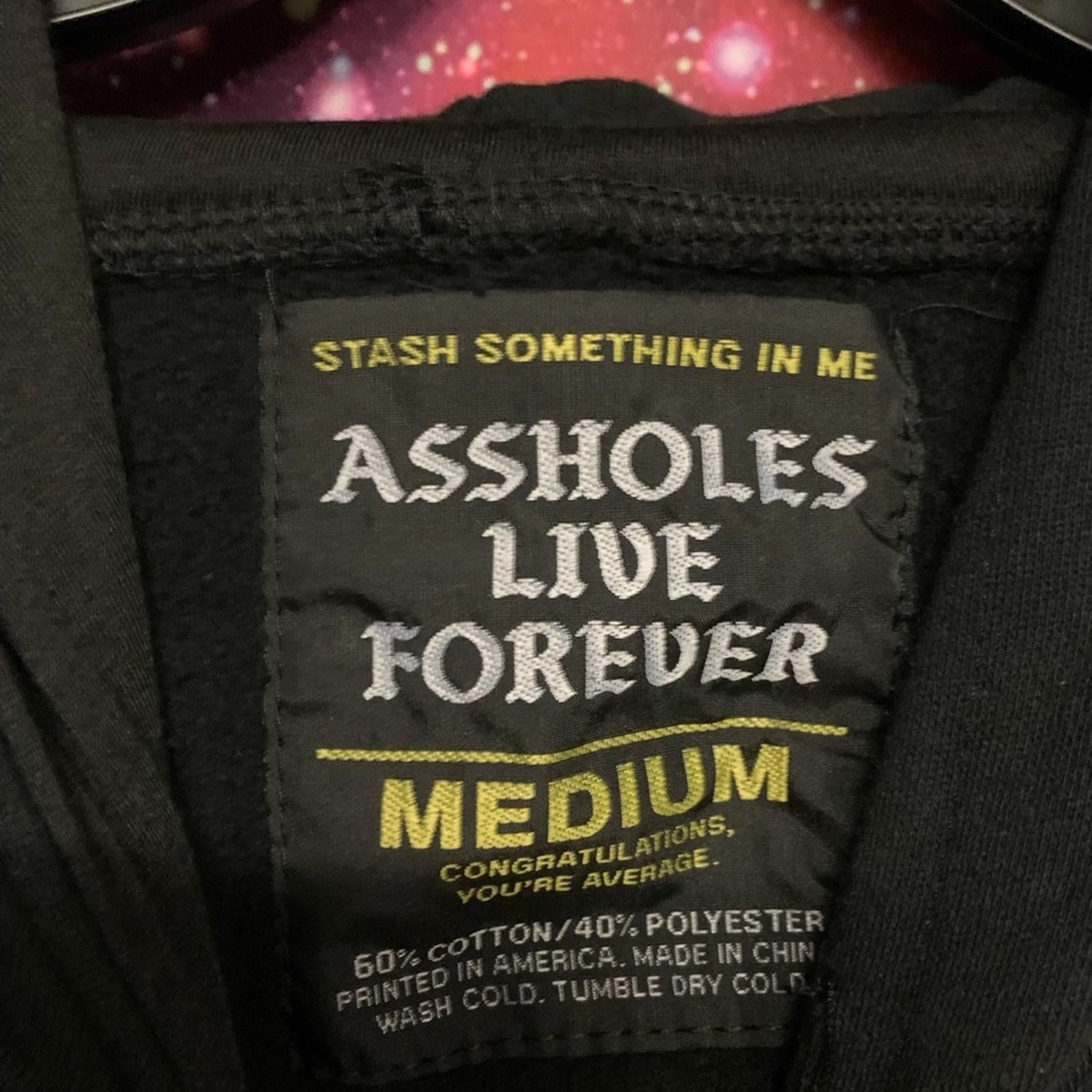 Designer Black Graphic Hoodie Size US M / EU 48-50 / 2 - 3 Thumbnail
