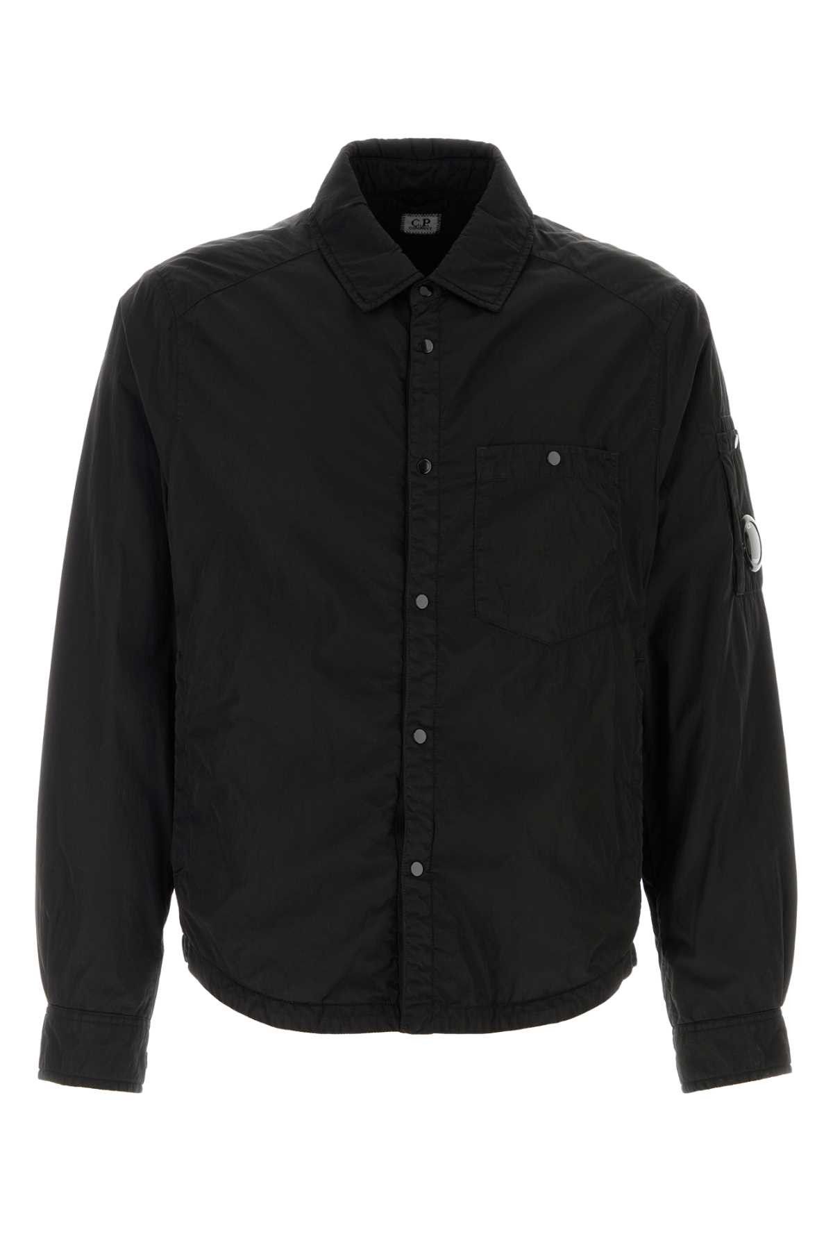 C.P. Company Black Nylon Padded Jacket Size US XL / EU 56 / 4 - 1 Thumbnail