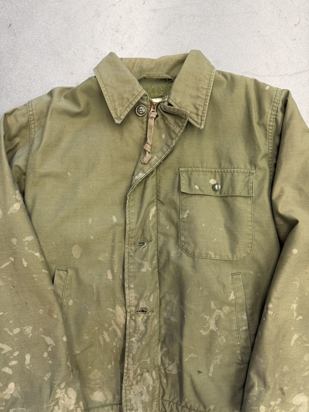 Other 1985 Vintage NDSTC Military Distressed Jacket Size US M / EU 48-50 / 2 - 3 Thumbnail