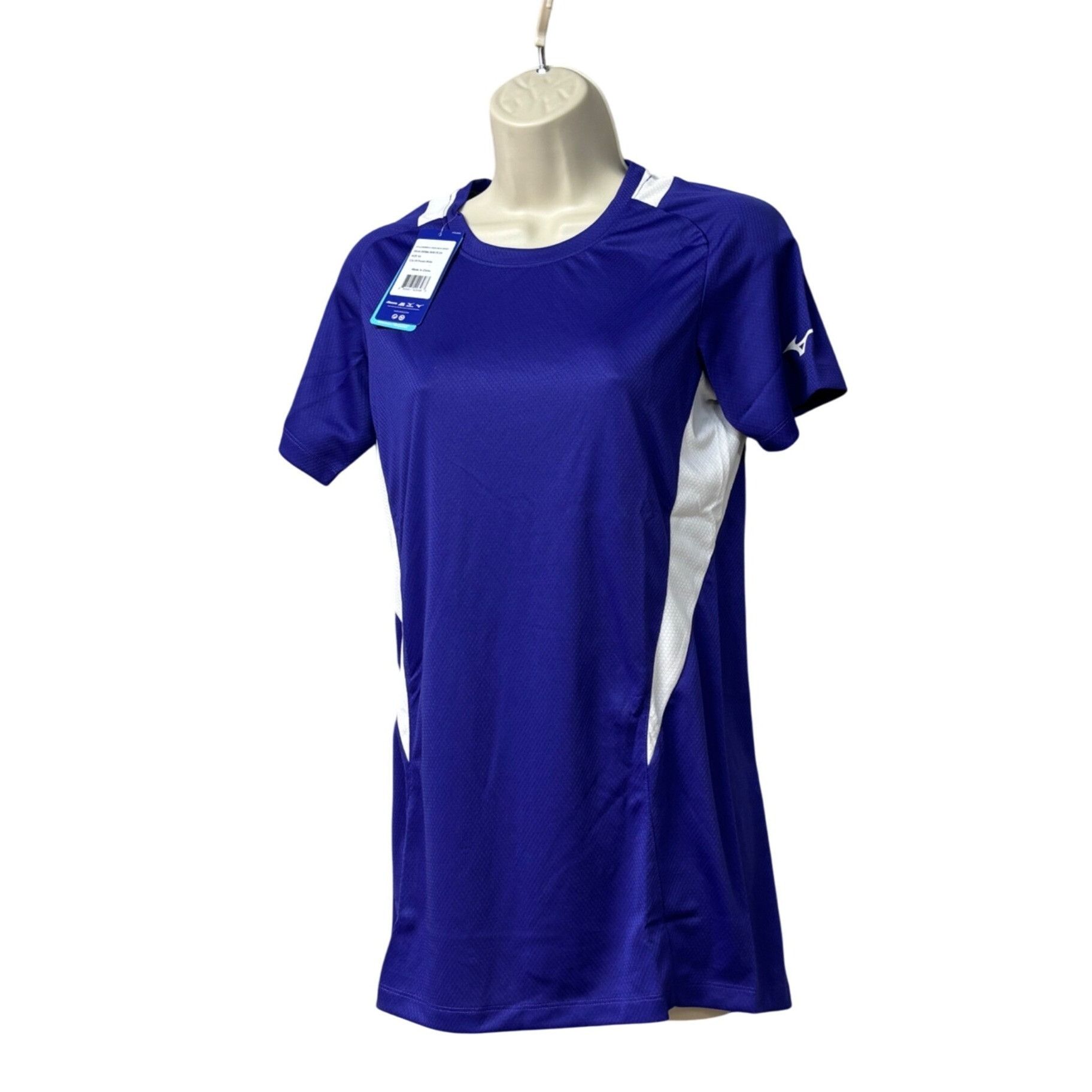 Mizuno Mizuno Women’s Softball Crew Neck Jersey, Purple, XS Size XS / US 0-2 / IT 36-38 - 3 Thumbnail