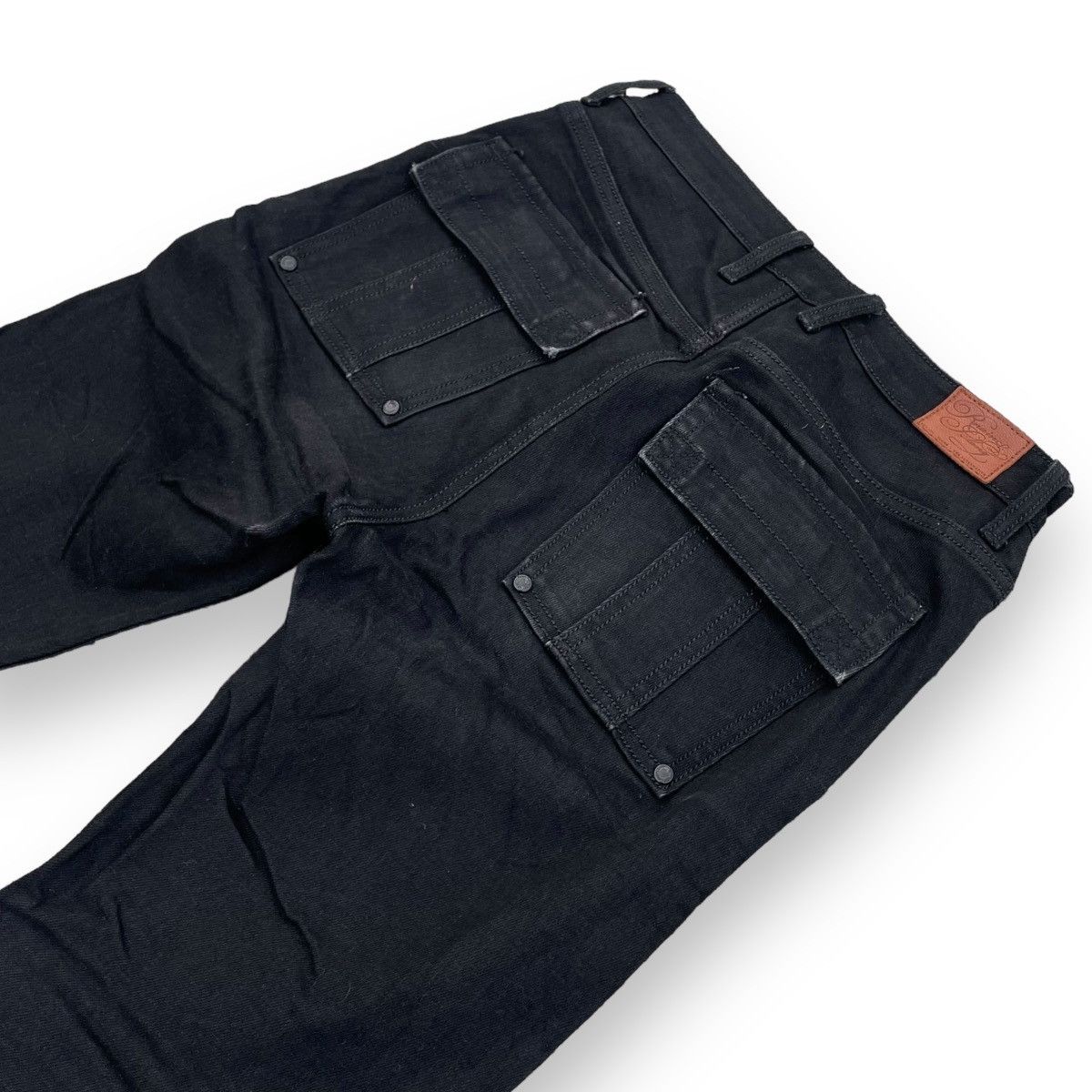 Hysteric Glamour 🇯🇵 RNA INC MULTIZIPPER SKINNY FIT PUNK GOTHIC PANTS Size 26" / US 2 / IT 38 - 8 Thumbnail