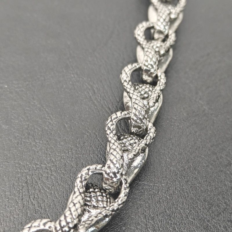 Japanese Brand × Jewelry Punk Waist Pants Chain Wallet Chain Cobra Skull Keychain Size ONE SIZE - 4 Thumbnail