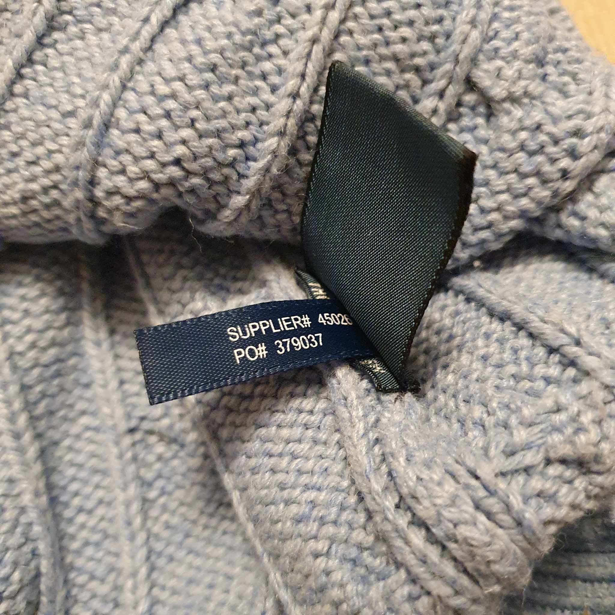 Polo Ralph Lauren × Ralph Lauren Polo Ralph Lauren Silk Cable-Knit Half-Zip Sweather Jumper Size US M / EU 48-50 / 2 - 10 Thumbnail