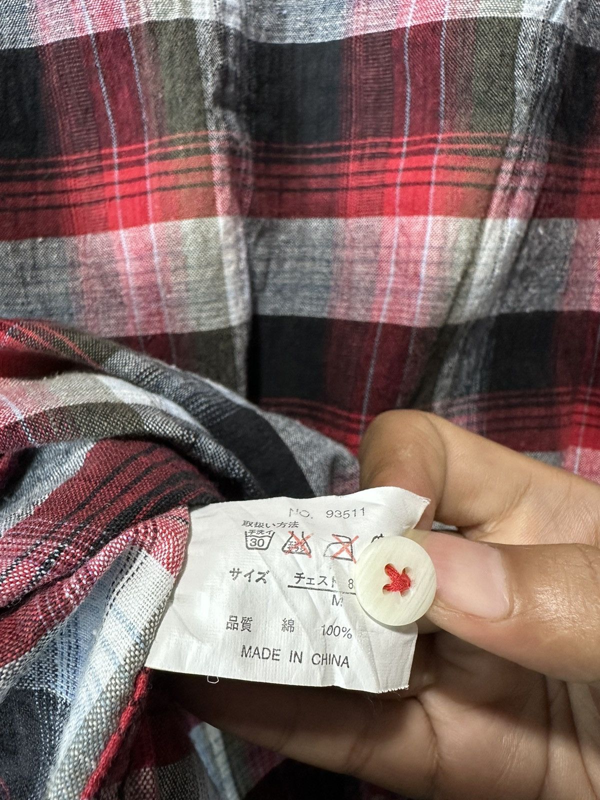 14th Addiction MARSALA EMBROIDERY WESTERN SHIRT JUNYA WATANABE STYLE Size US M / EU 48-50 / 2 - 10 Thumbnail