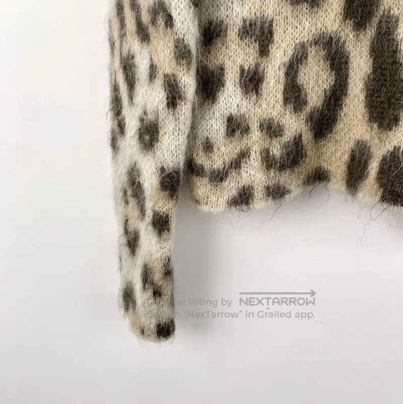 Loewe Loewe Brown Mohair Knit Sweater . Size XS / US 0-2 / IT 36-38 - 4 Thumbnail