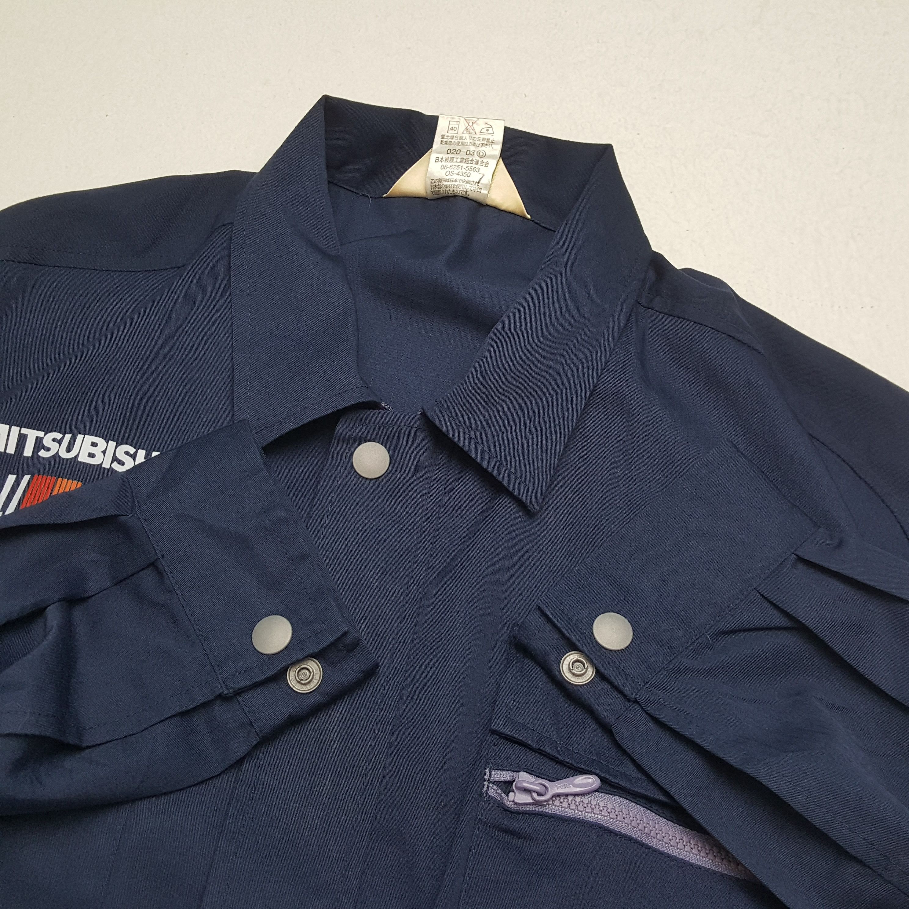 Japanese Brand × Vintage Vintage MITSUBISHI RALLI ART Japanese Racing Custom Jacket Size US XL / EU 56 / 4 - 10 Thumbnail