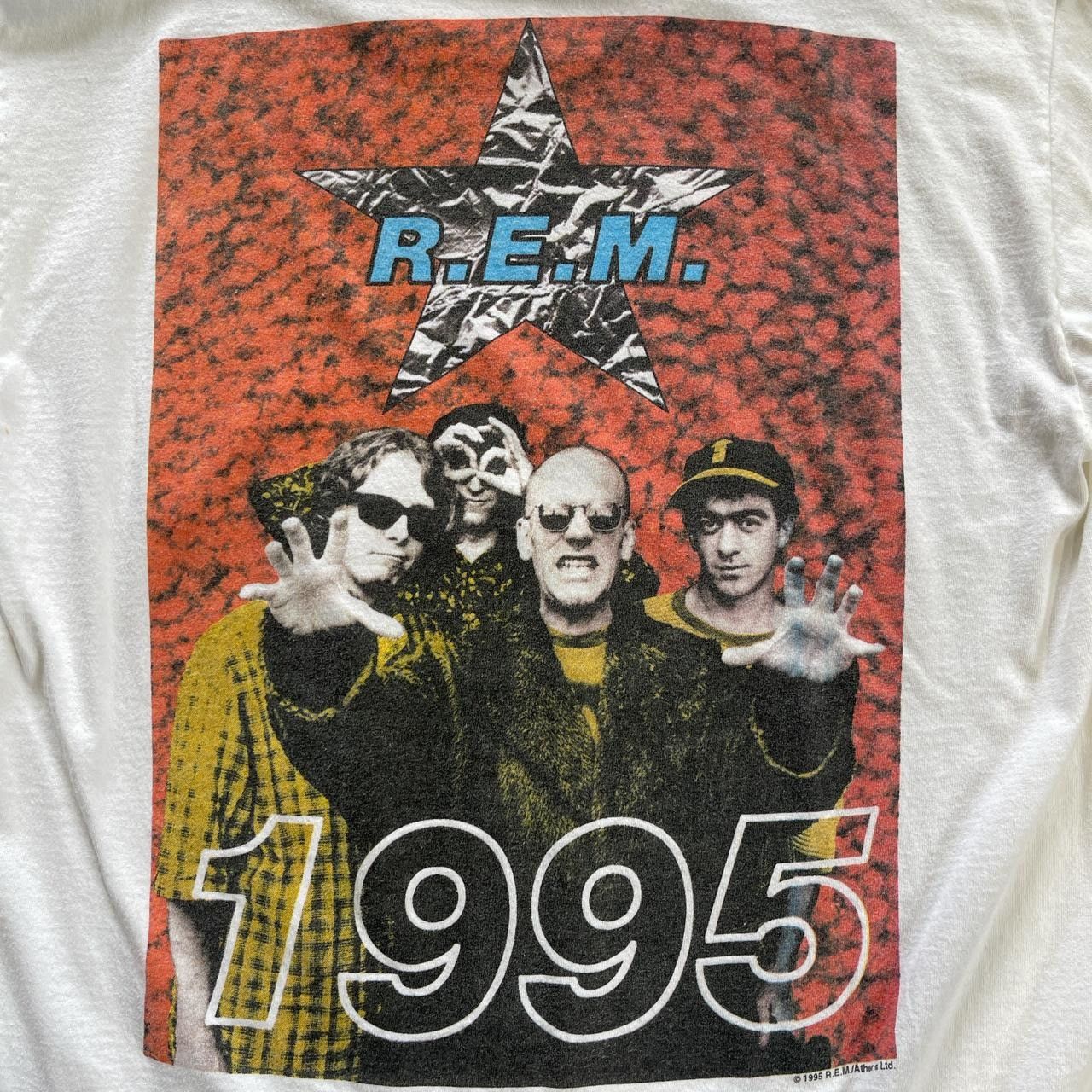Vintage Vintage 1995 REM Monster Tour Band Tee Size US L / EU 52-54 / 3 - 6 Thumbnail