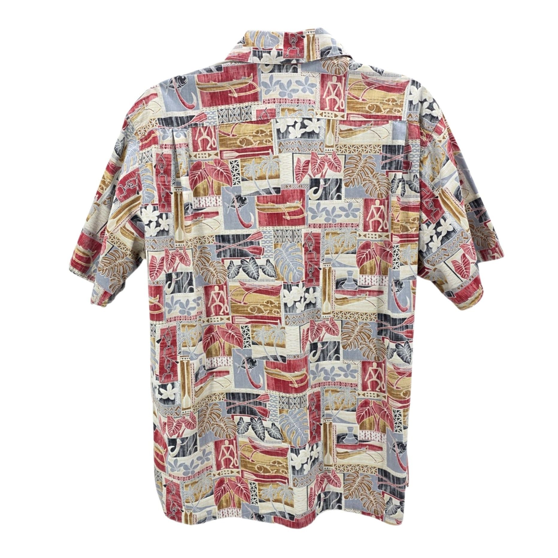 Other Vintage Go Barefoot Mens XL Shirt Hawaiian Reverse Print Size US XL / EU 56 / 4 - 4 Thumbnail