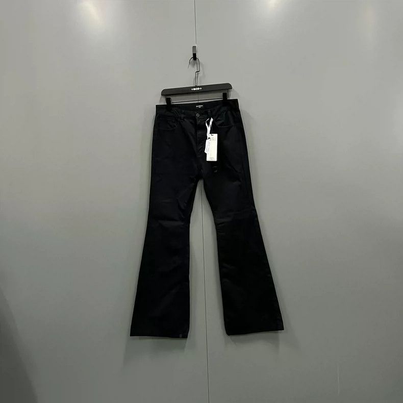 Balenciaga Balenciaga size S Black Flared Pants Size US 27 - 1 Thumbnail
