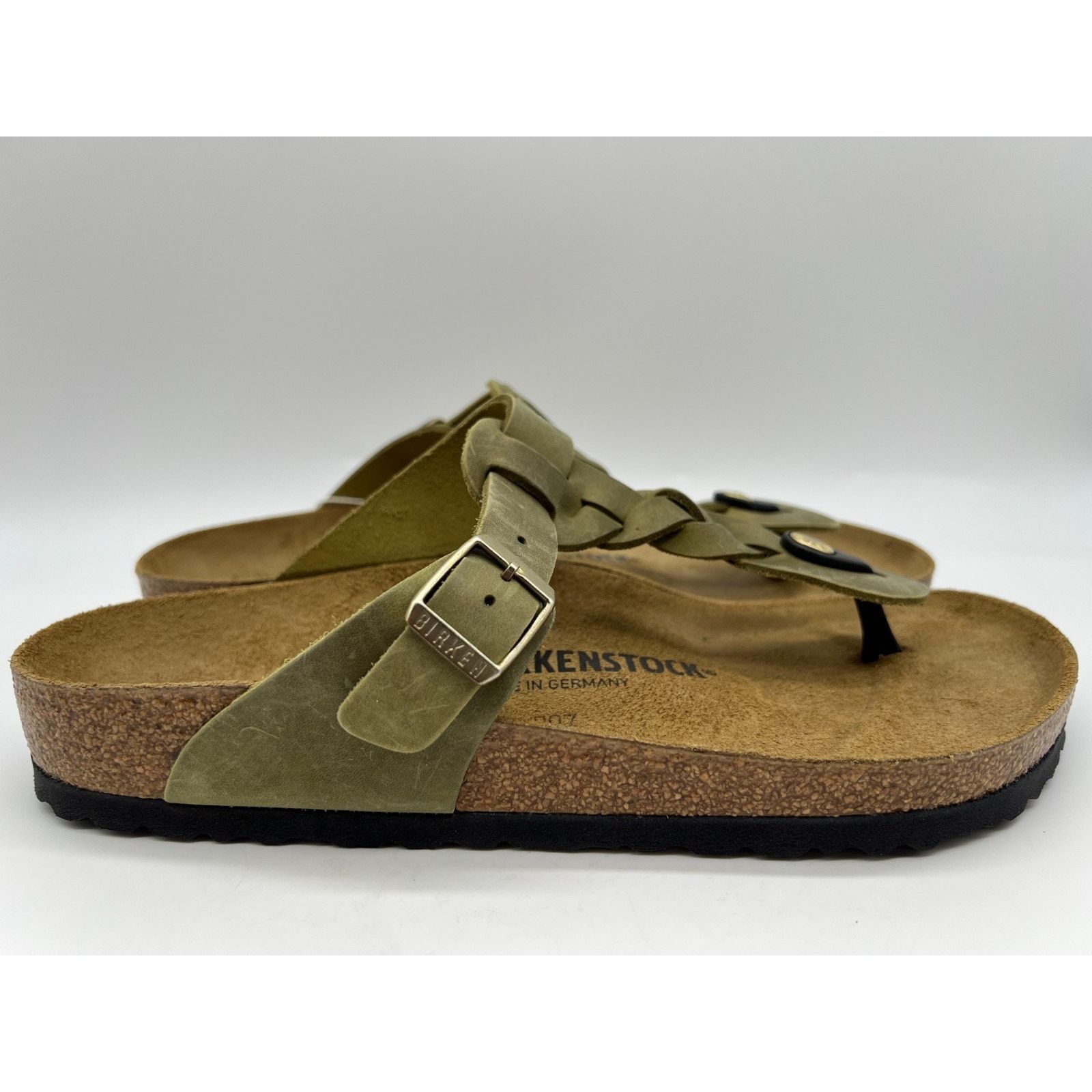 BUGATCHI BUGATCHI Solid Nubuck Leather Sneaker In Maple Size  display picture 3