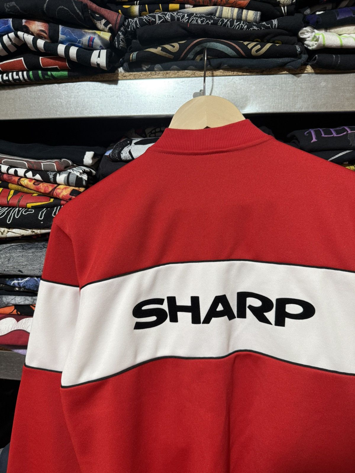 Vintage Vintage Manchester United Score Draw Light Track Jacket Size US S / EU 44-46 / 1 - 4 Thumbnail
