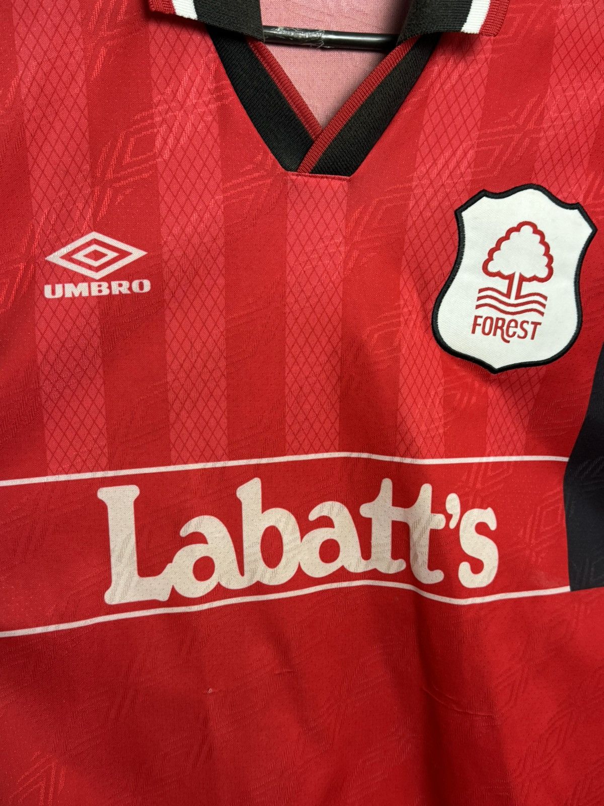 Umbro Nottingham Forest 94/96 Home Football Jersey Size US L / EU 52-54 / 3 - 3 Thumbnail