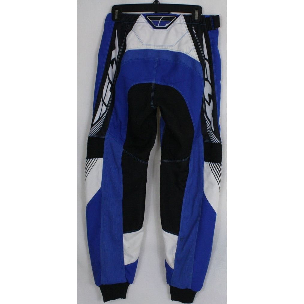 Vintage Fly Racing 303 Race Pants Mens 30 Blue White MX Motocross Size US 30 / EU 46 - 2 Thumbnail