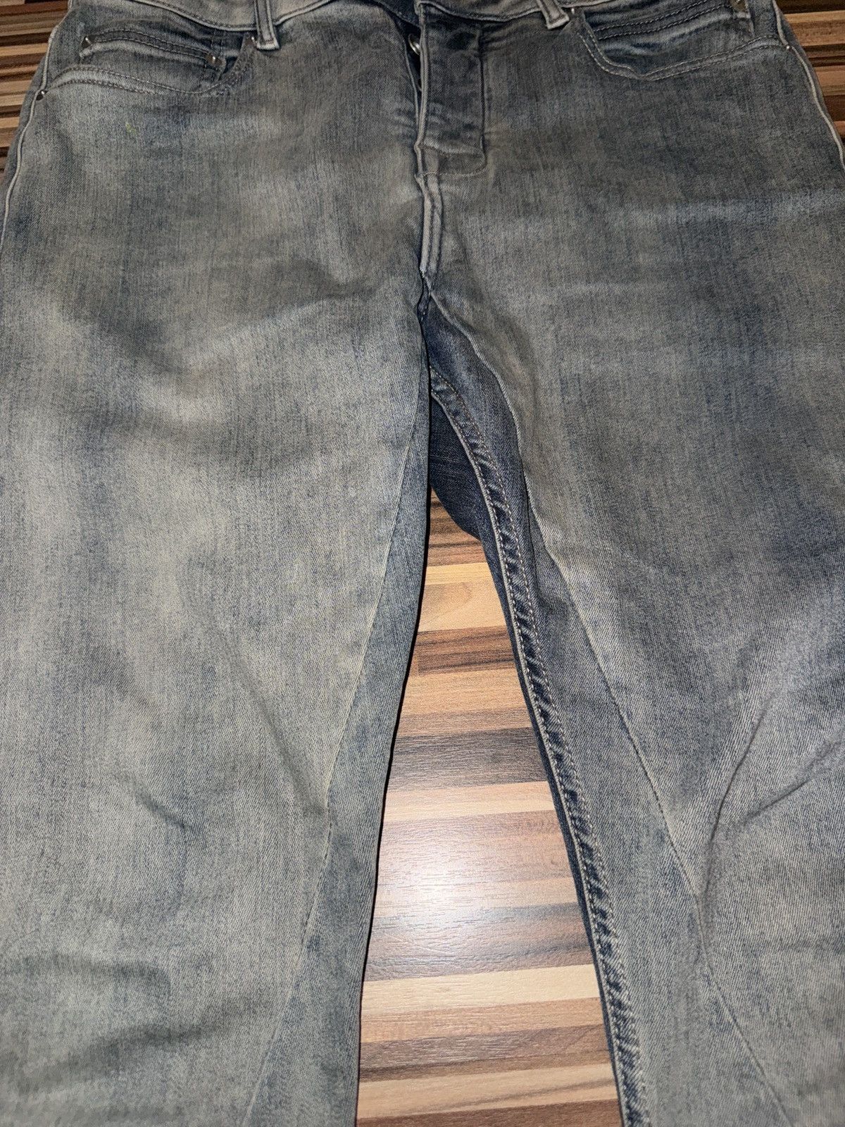 Rick Owens Drkshdw Rick Owens Detroit cut Size US 29 - 3 Thumbnail