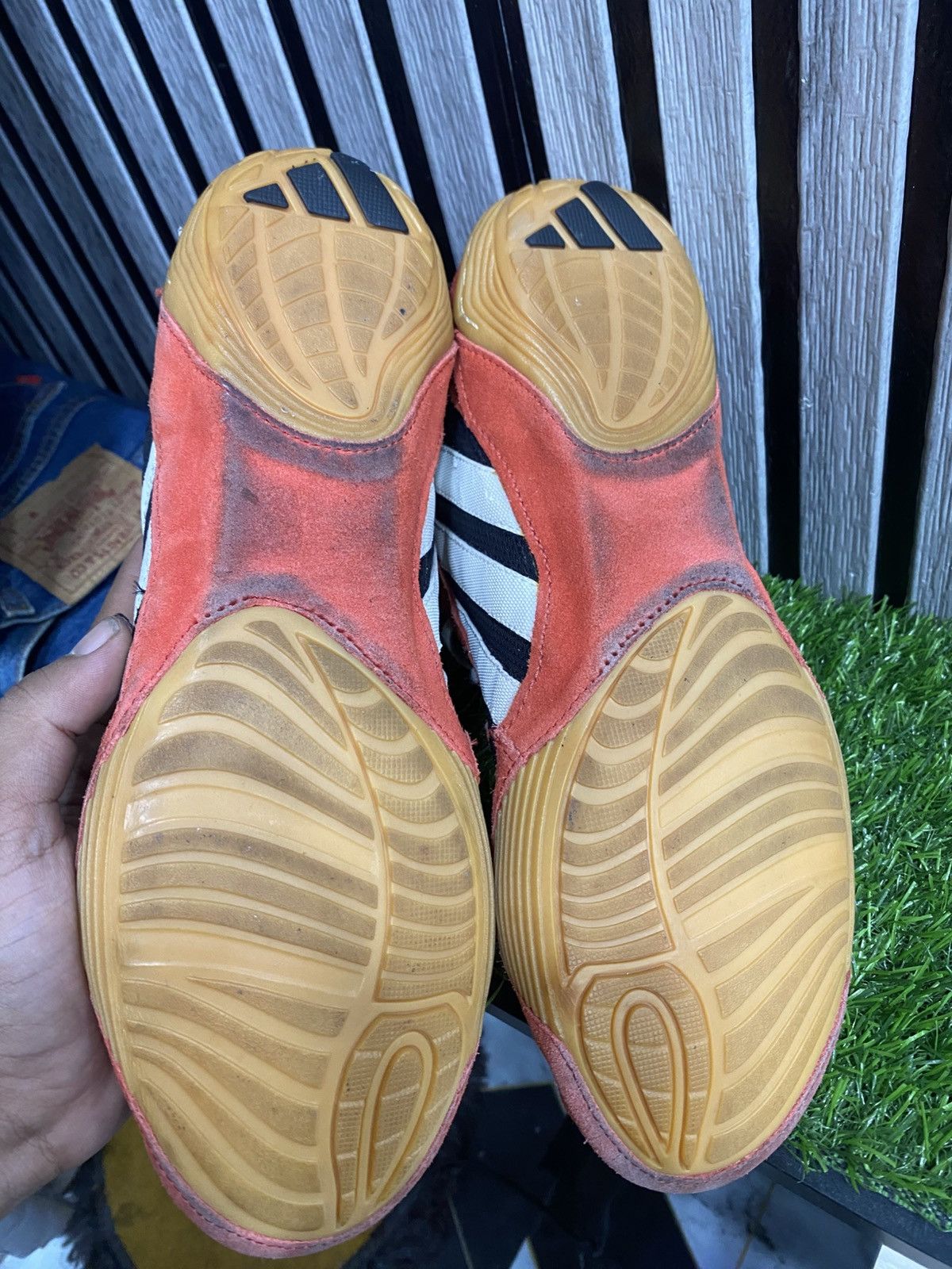 Adidas Adidas Wrestling Pretereo 2003 size 9.5uk Size US 9.5 / EU 42-43 - 6 Thumbnail
