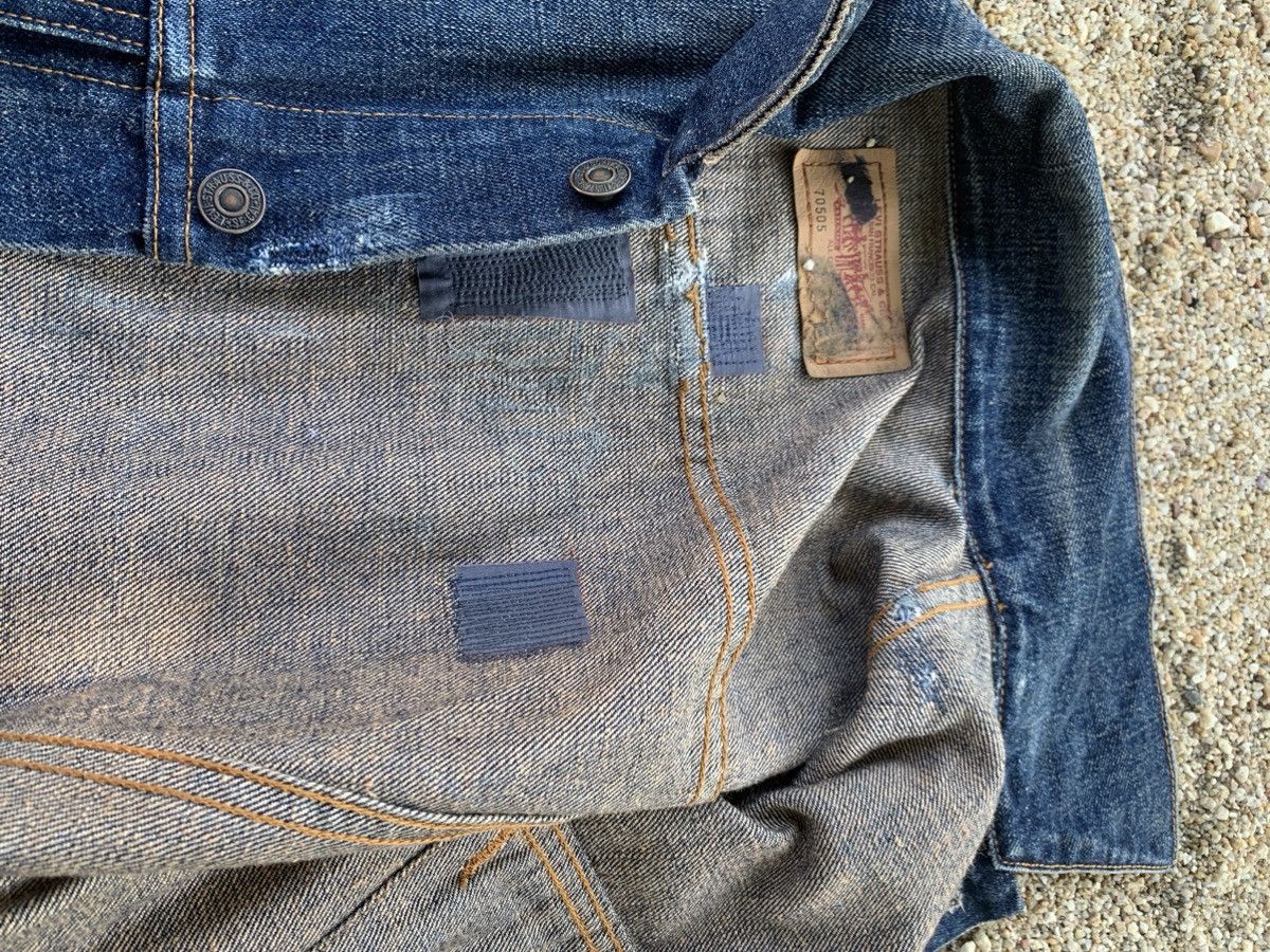 Levi's Vintage Clothing × Vintage LEVIS JACKET VINTAGE TRACKER Size US S / EU 44-46 / 1 - 13 Thumbnail