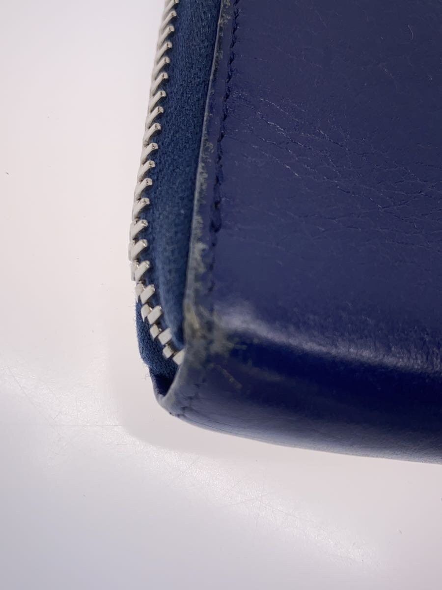 Balenciaga Balenciaga Leather Long Wallet Blue Size ONE SIZE - 8 Thumbnail