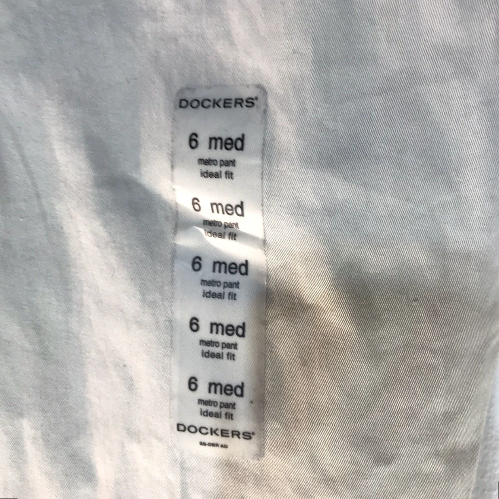 Dockers VINTAGE Dockers Women's Chino Pants Size 6 Medium Beige Stretch Casual Office Bootcut Size 28" / US 6 / IT 42 - 2 Thumbnail