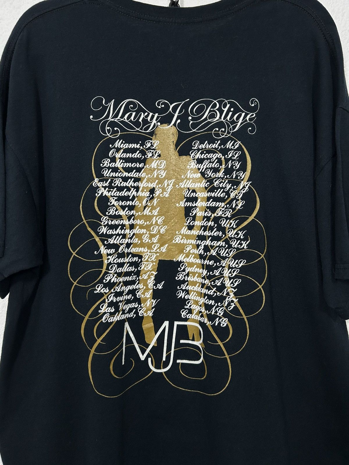 Rap Tees × Vintage 2008 Mary J. Blige Tour Size US XL / EU 56 / 4 - 4 Thumbnail