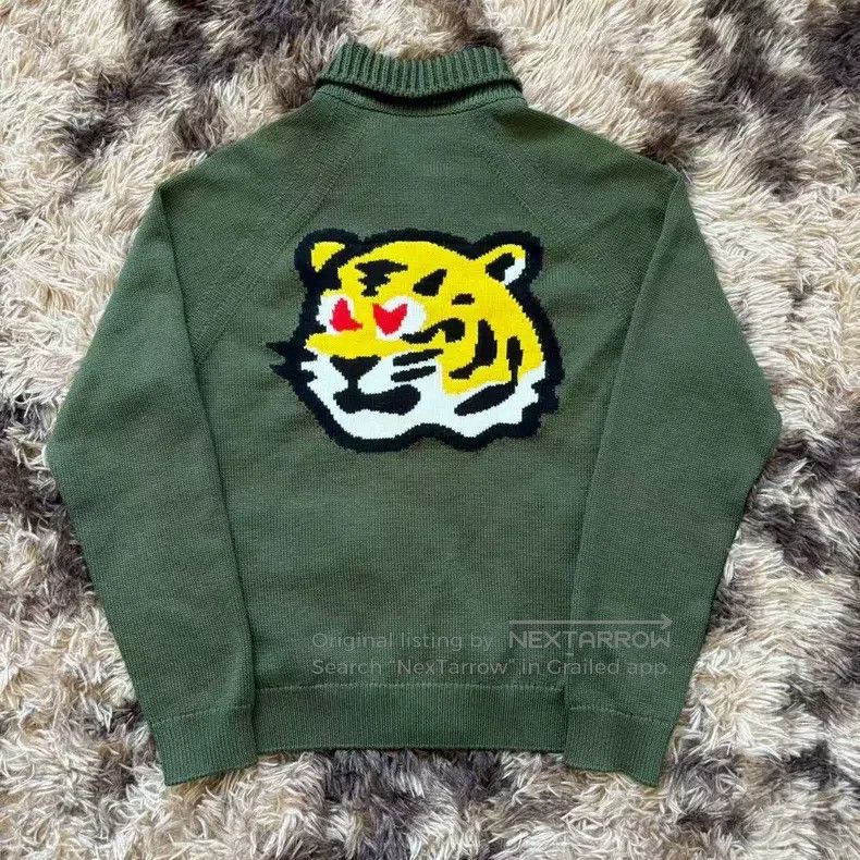 Louis Vuitton Louis Vuitton Tiger head cardigan sweater Size US L / EU 52-54 / 3 - 2 Thumbnail