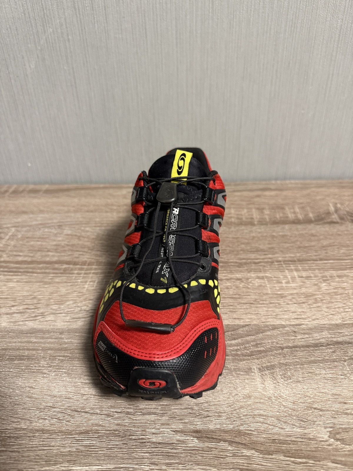 Salomon 🇺🇸 Y2K Salomon XR Cross Max 1 Hiking Shoes Rare Retro Hype Size US 7.5 / EU 40-41 - 6 Thumbnail