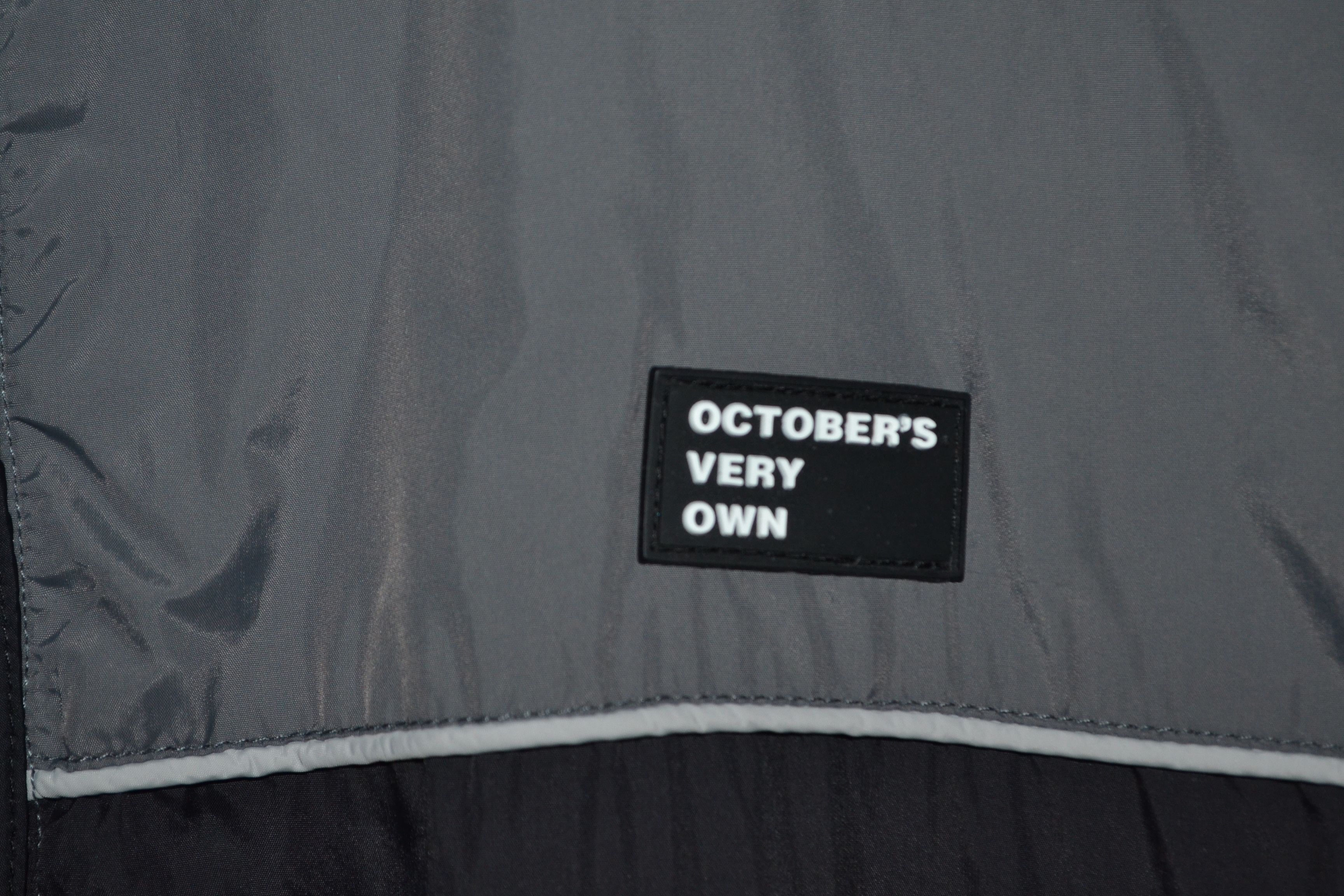 October's Very Own OVO Team October Tracktop Jacket - Grey/Black - M Size US M / EU 48-50 / 2 - 3 Thumbnail