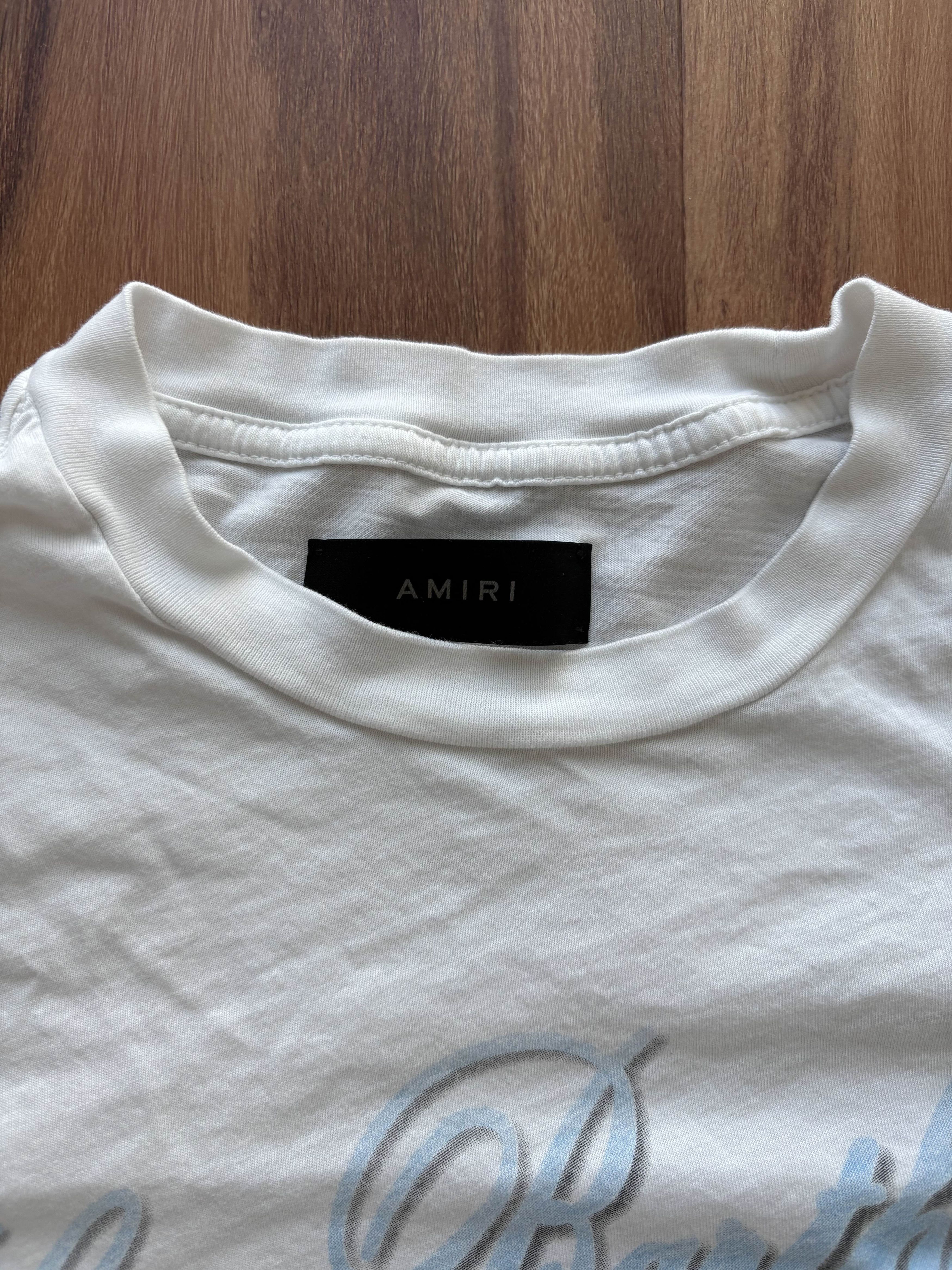 Amiri Men's Amiri Eden Rock Airbrush T-Shirt White PF23MJG042 Size US M / EU 48-50 / 2 - 5 Thumbnail