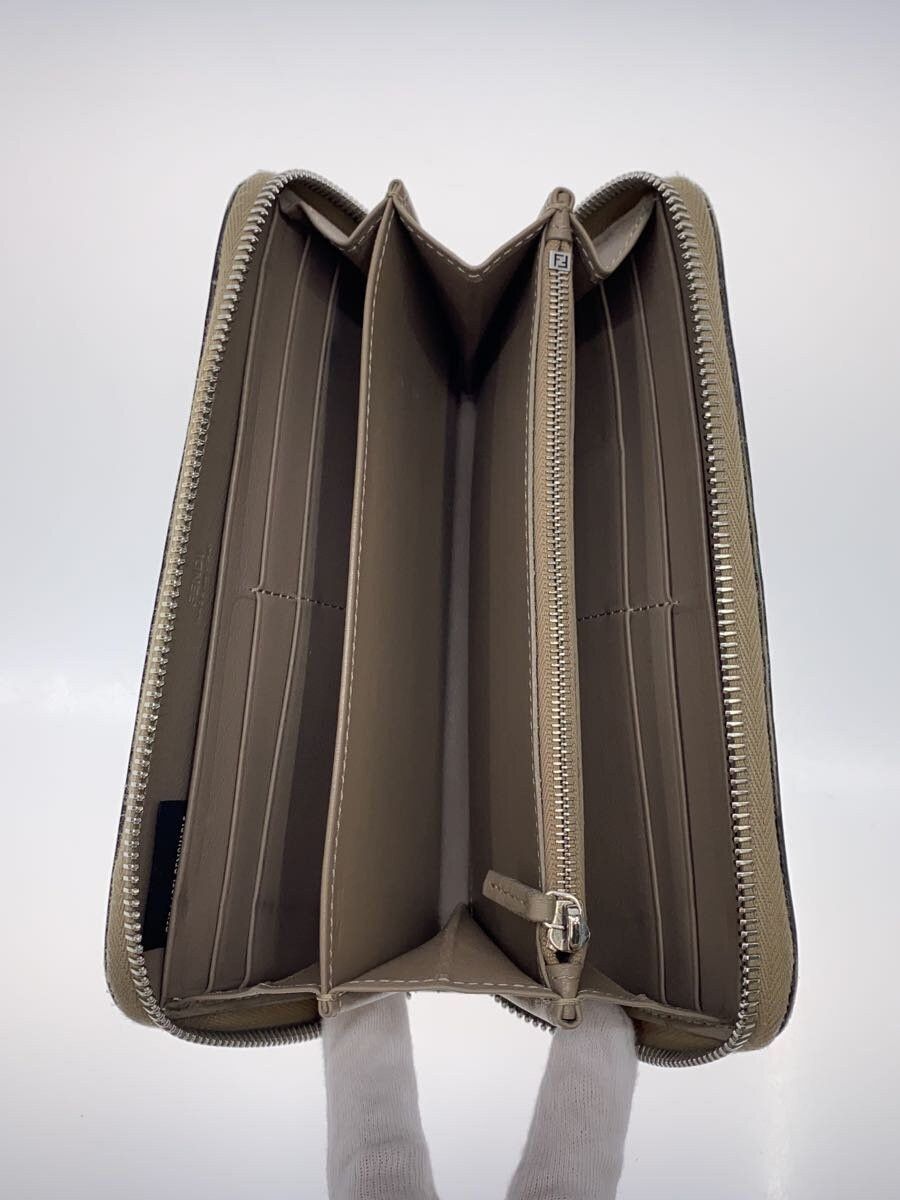 Fendi Fendi Leather Long Wallet Grey Size ONE SIZE - 4 Thumbnail