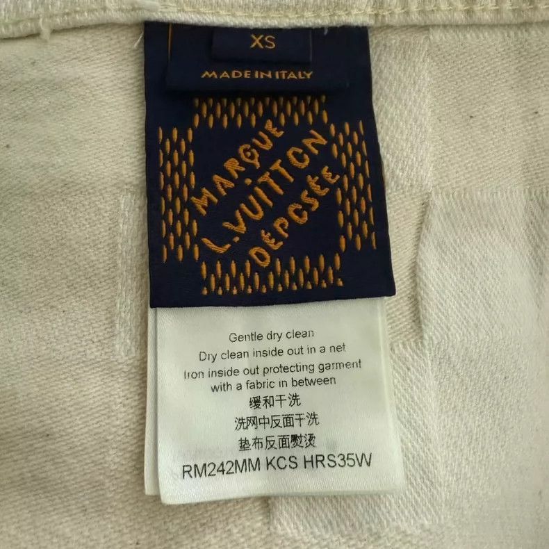 Louis Vuitton Louis Vuitton Louis Vuitton Short Sleeve Denim Shirt-2506 Size US XS / EU 42 / 0 - 4 Thumbnail