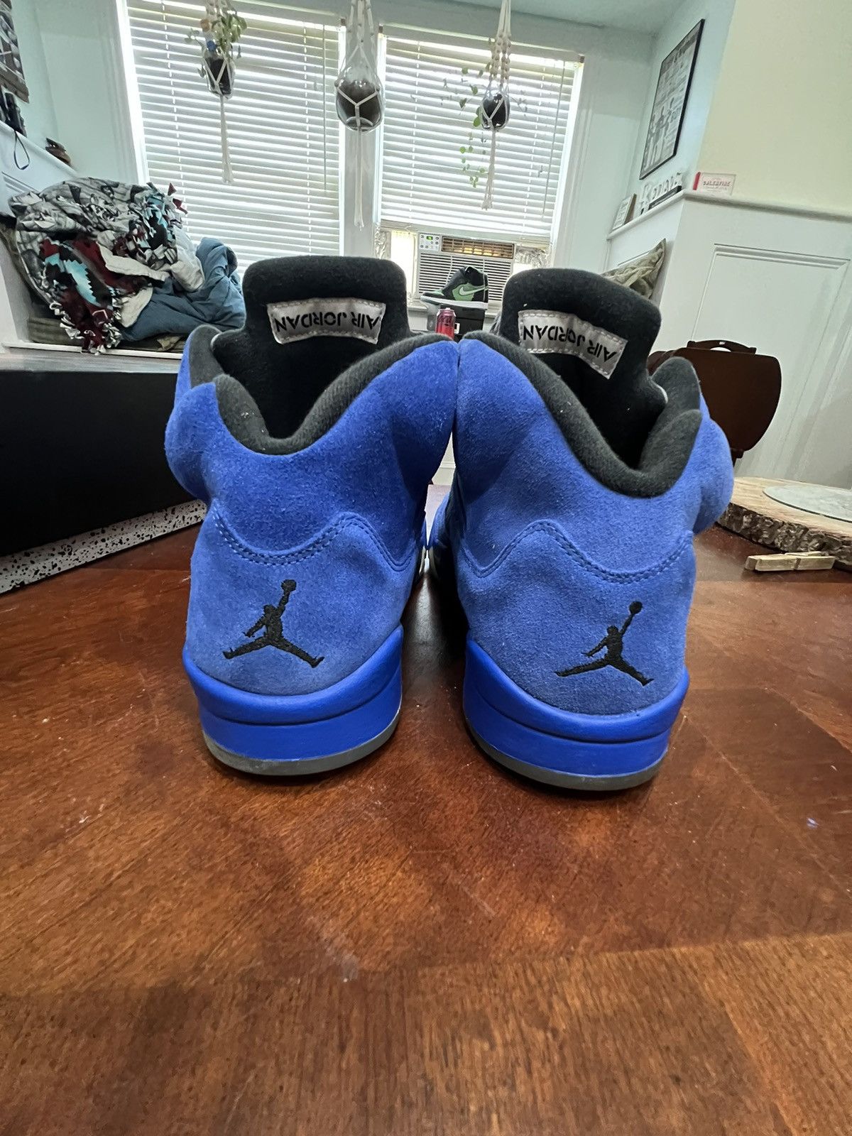 Jordan Brand Air Jordan 5 Retro “ Blue Suede” Size US 10.5 / EU 43-44 - 4 Thumbnail