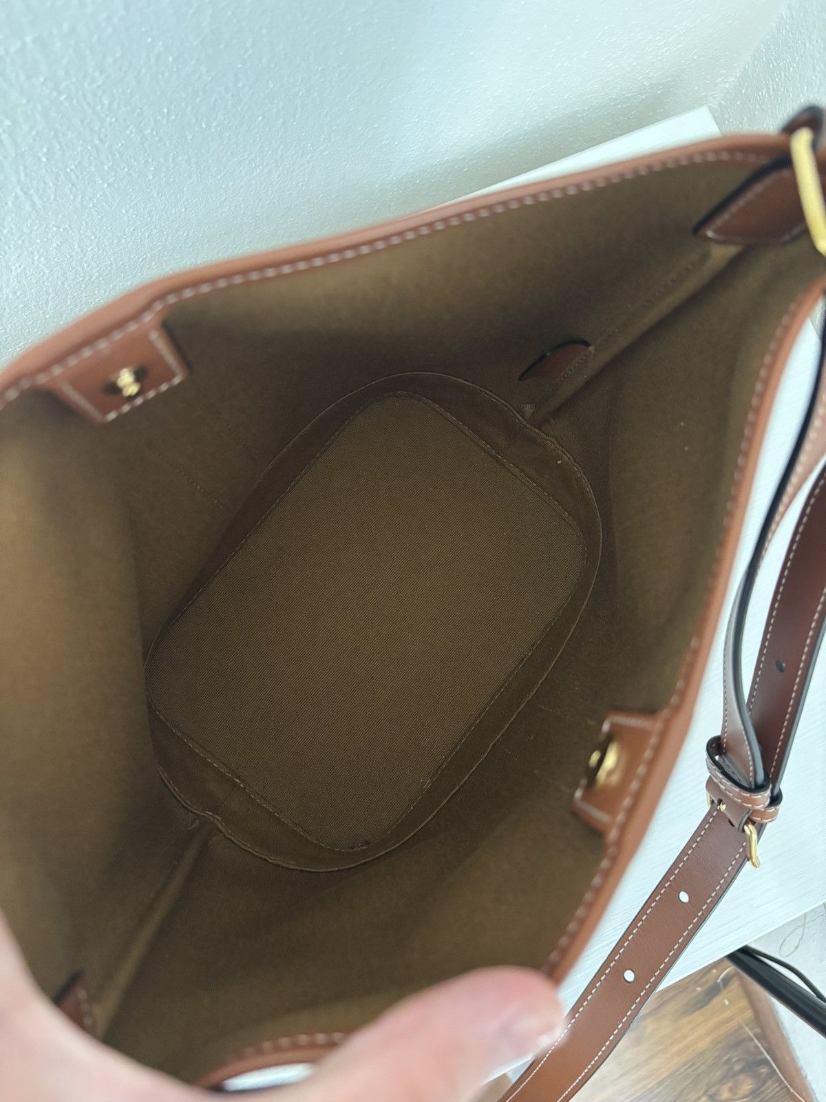 Celine Celine Small Bucket Triomphe Shoulder Bag Size ONE SIZE - 10 Thumbnail