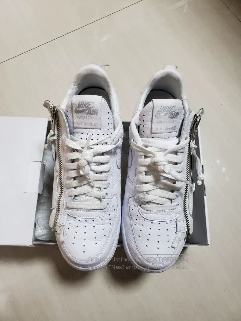Acronym Acronym Pure White Sports Shoes Size US 8 / EU 41 - 4 Thumbnail