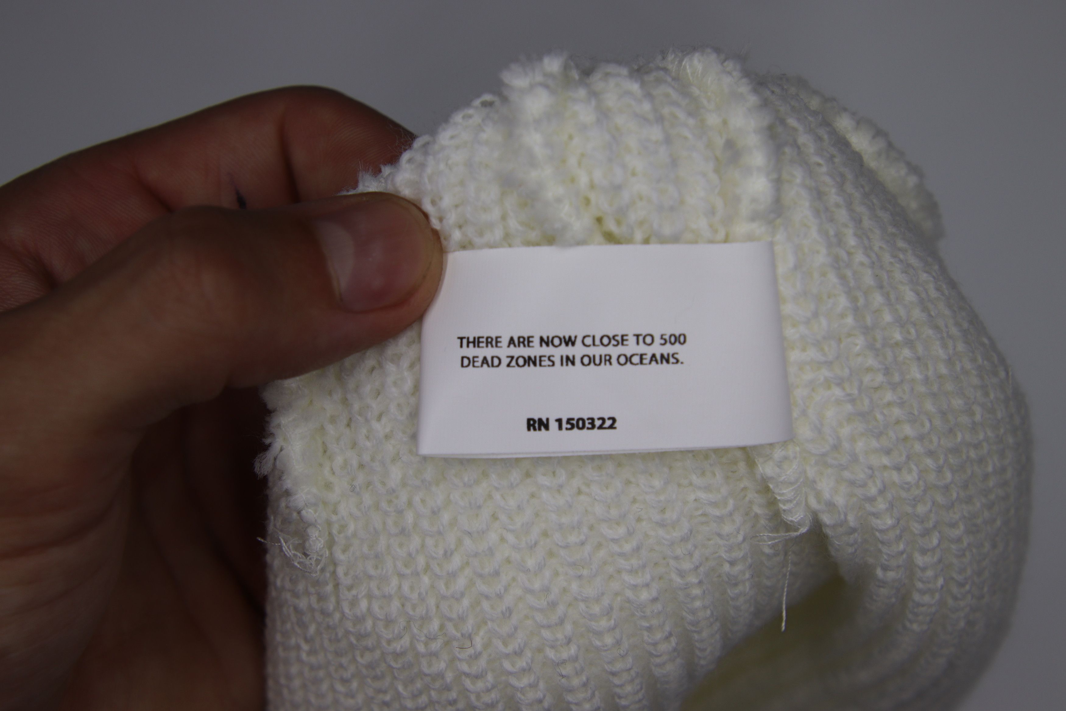 Noah Noah Winged Foot Logo Beanie White Size ONE SIZE - 4 Thumbnail