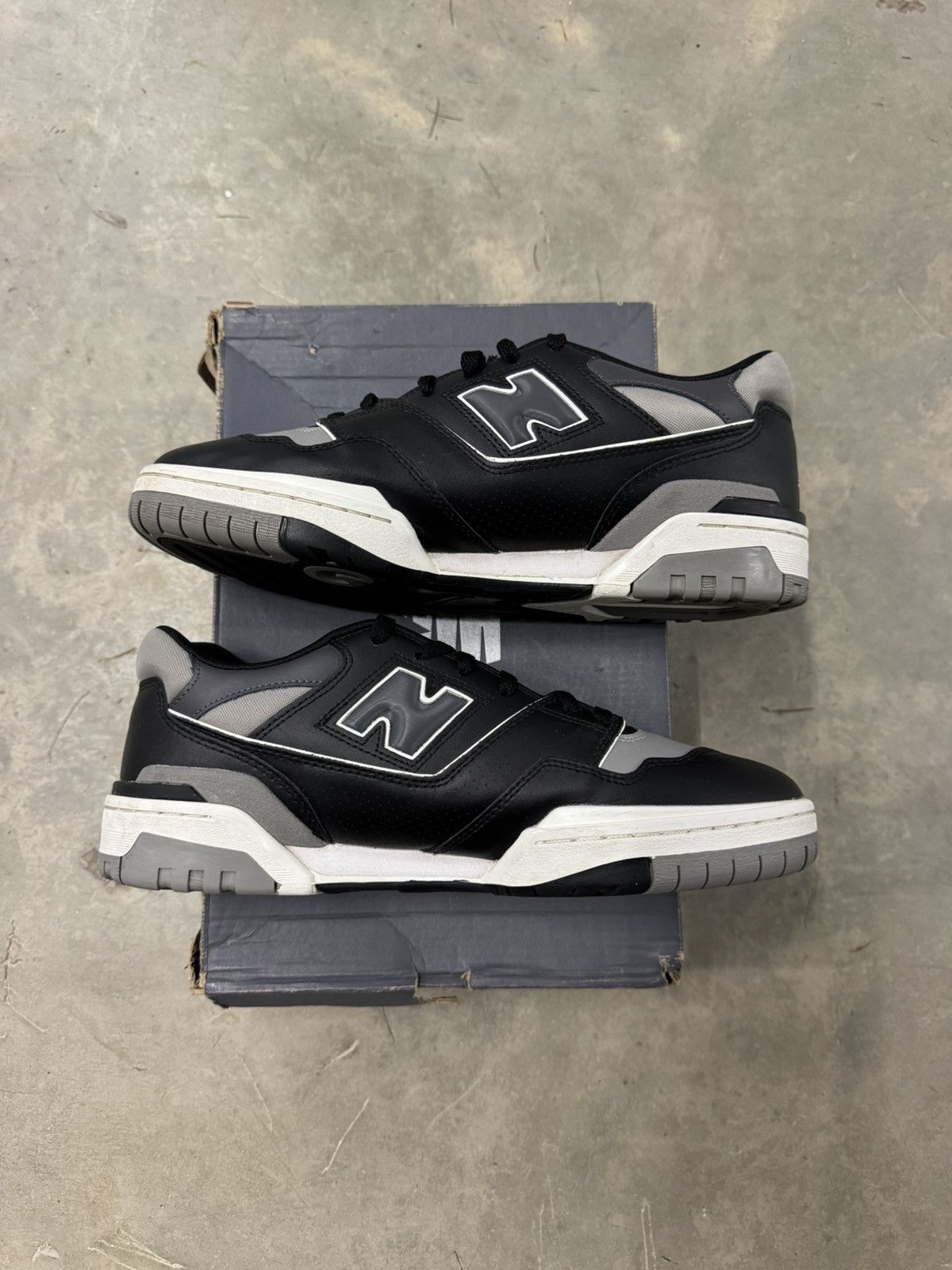 New Balance New Balance 550 Black Grey White Size 11 Size US 11 / EU 44 - 3 Thumbnail