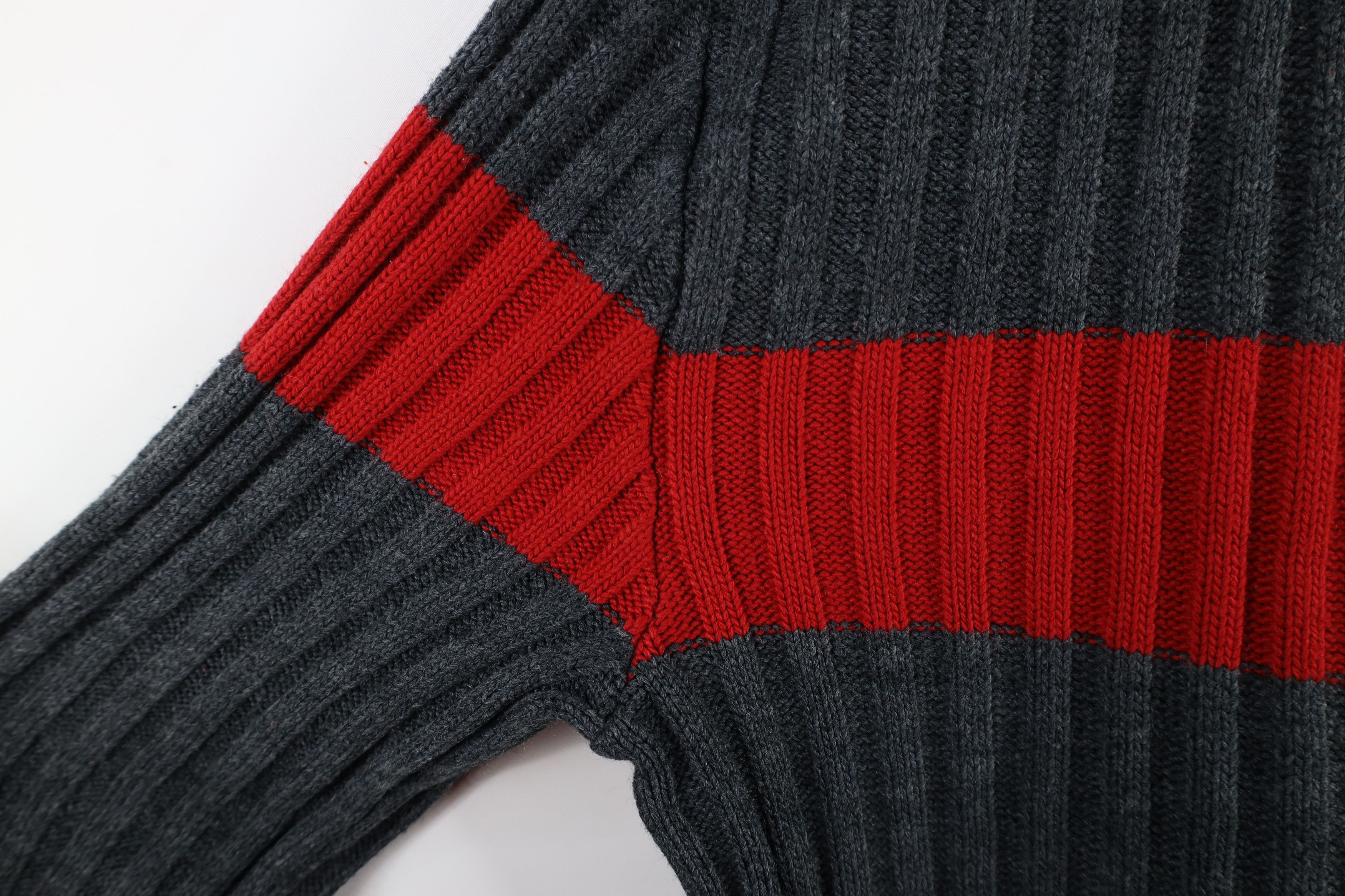 Aeropostale × Vintage Vintage 90s Aeropostale Ribbed Knit Mock Neck Sweater USA Size US L / EU 52-54 / 3 - 7 Thumbnail