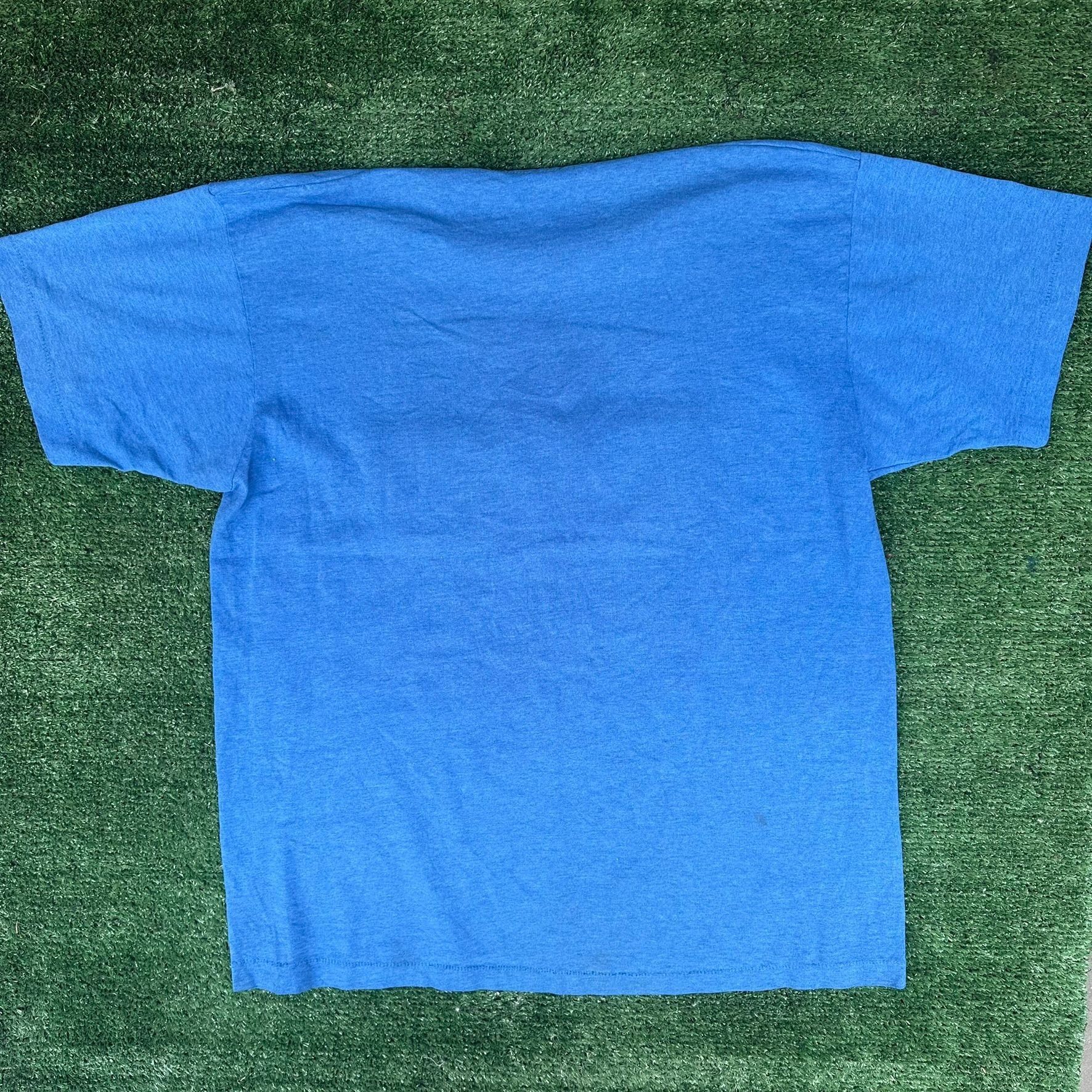 Fruit Of The Loom Vintage 90s Kentucky Blue Embroidered T-Shirt Single Stitch Size US L / EU 52-54 / 3 - 5 Thumbnail