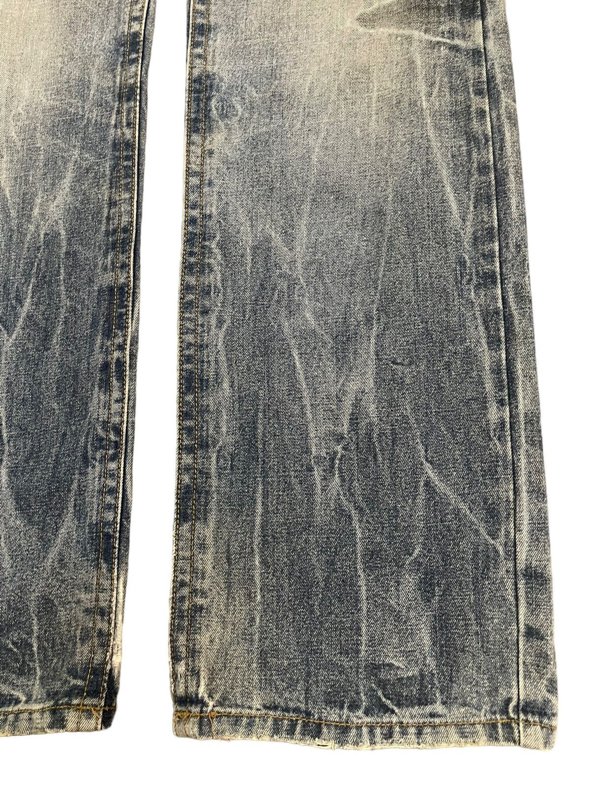KMRii Vintage Japanese Brand Blue Wash Style Baggy Jeans Size US 32 / EU 48 - 6 Thumbnail