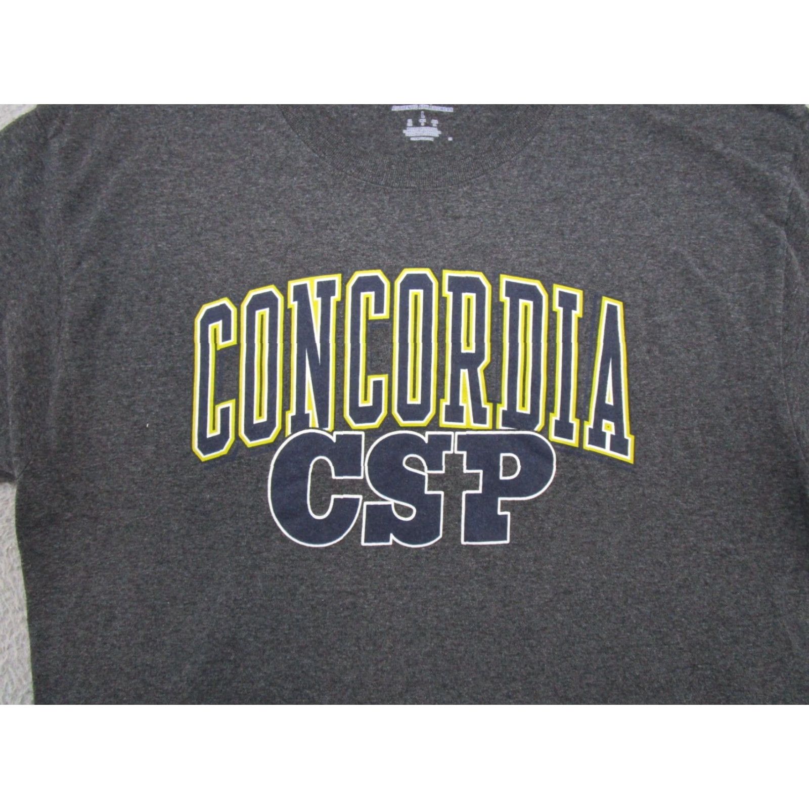 Champion Concordia University St Paul Spell Out T-Shirt Men's L School Multicolor Champion T-Shirt Men Shirt Size US L / EU 52-54 / 3 - 2 Thumbnail