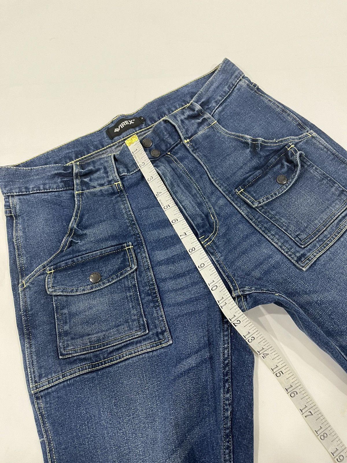 Avirex × Japanese Brand Japanese Avirex Bushpants Jeans Size L Size US 35 - 17 Thumbnail